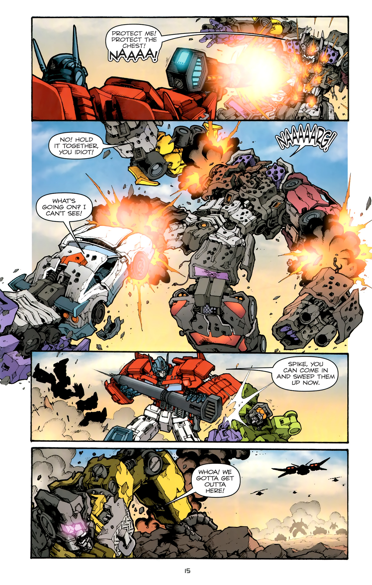 Read online The Transformers (2009) comic -  Issue #6 - 18