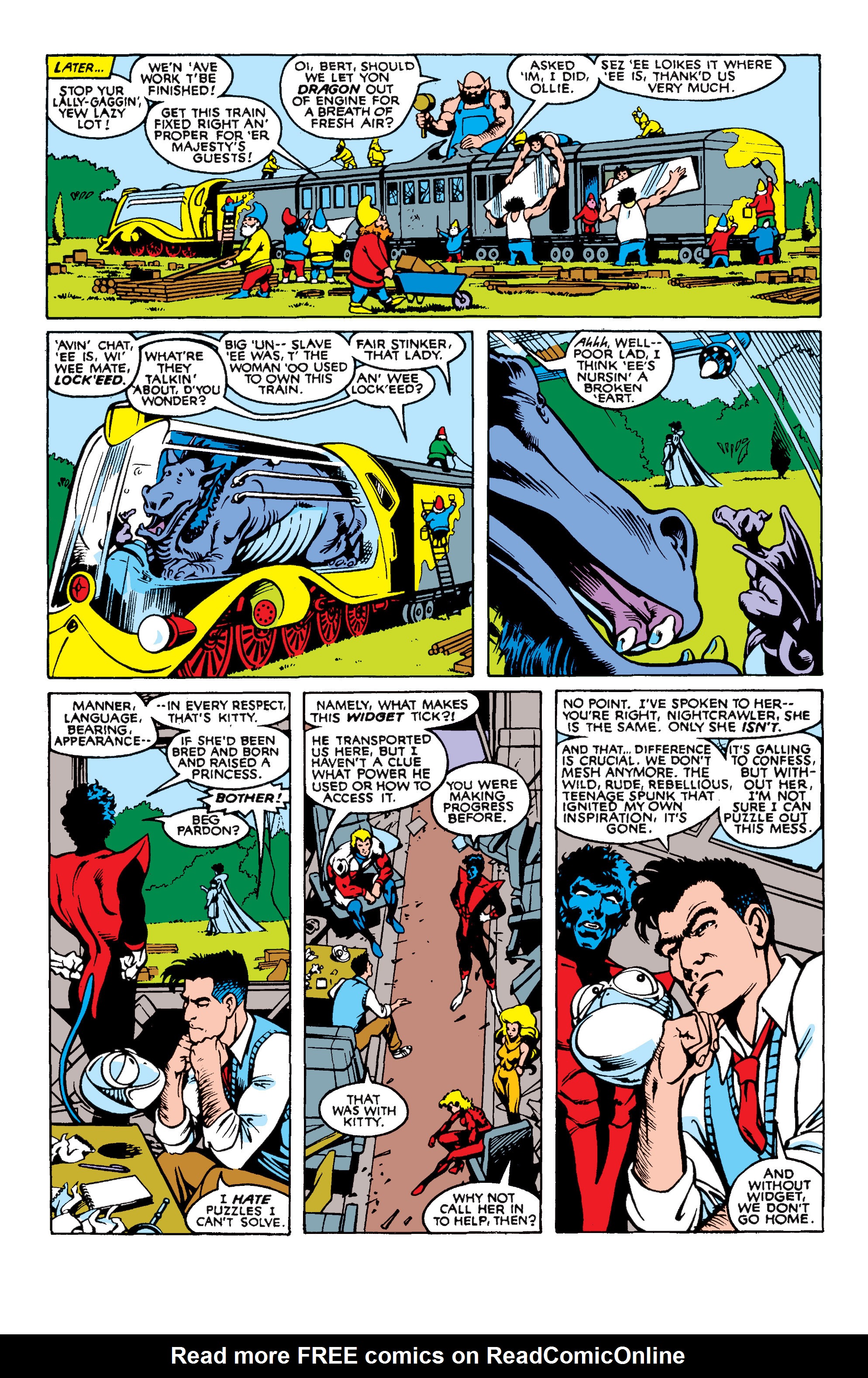 Read online Excalibur (1988) comic -  Issue #13 - 15