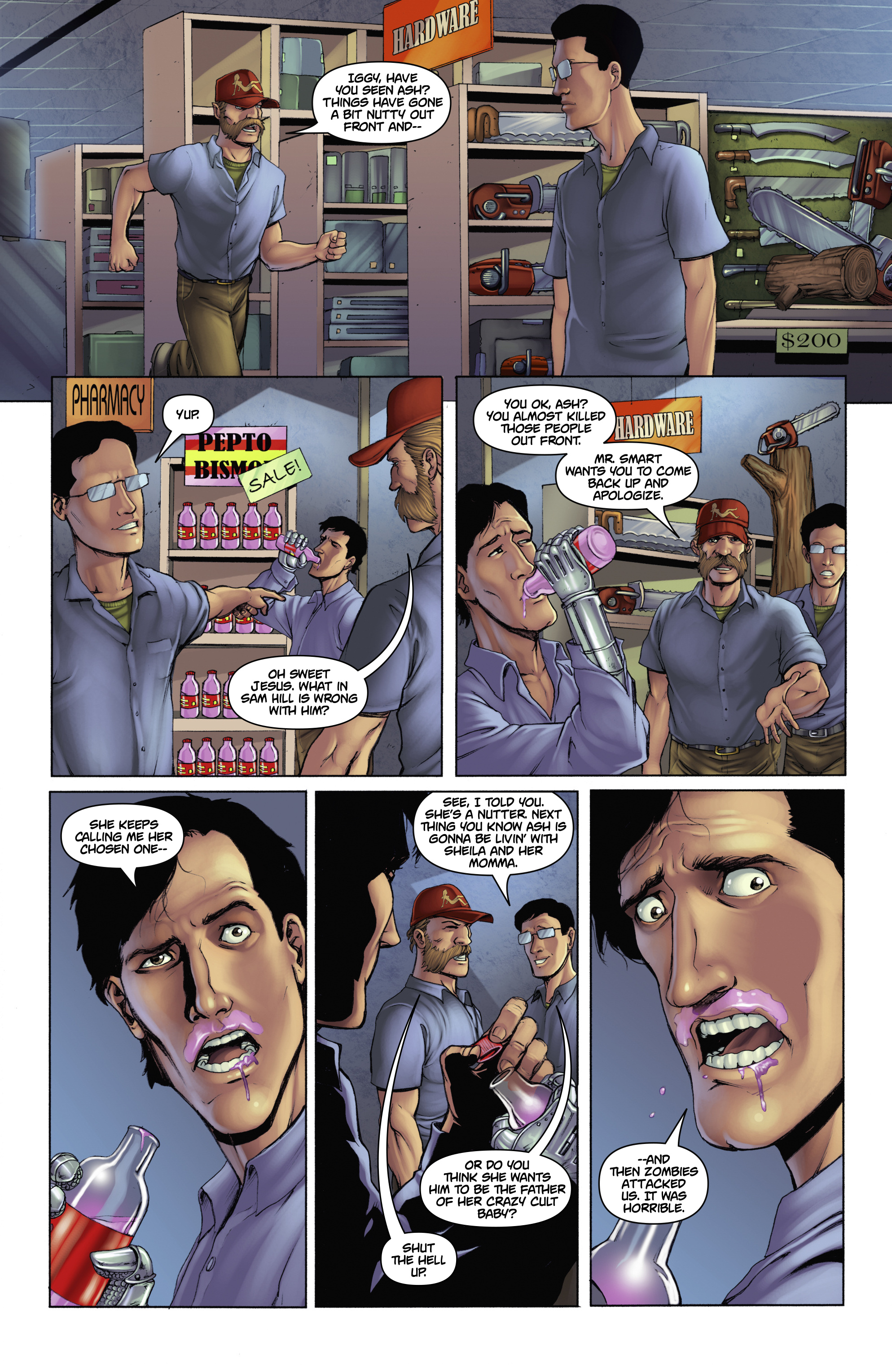 Read online Army of Darkness: Home Sweet Hell comic -  Issue # TPB - 40