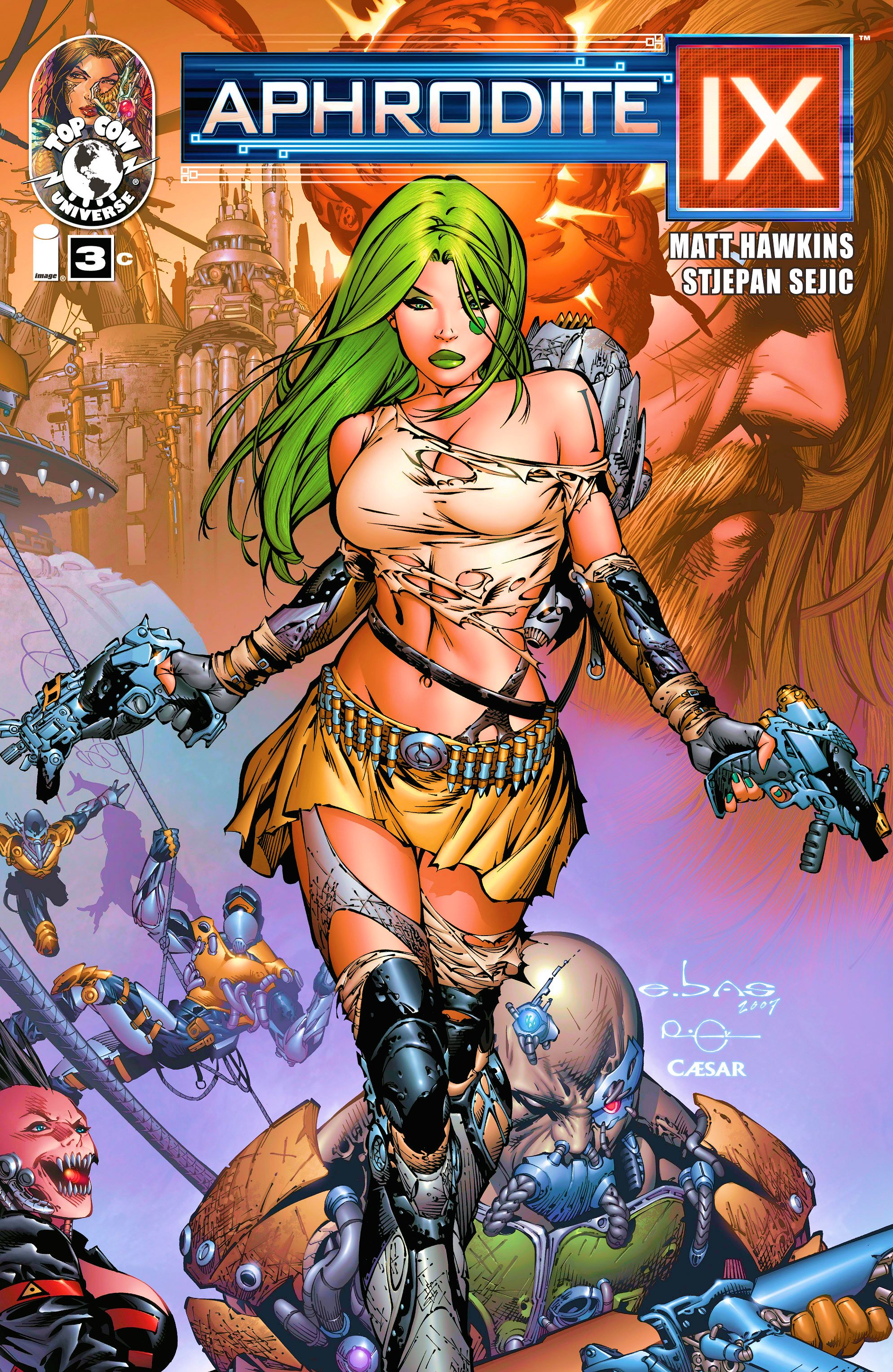 Read online Aphrodite IX (2013) comic -  Issue #3 - 3