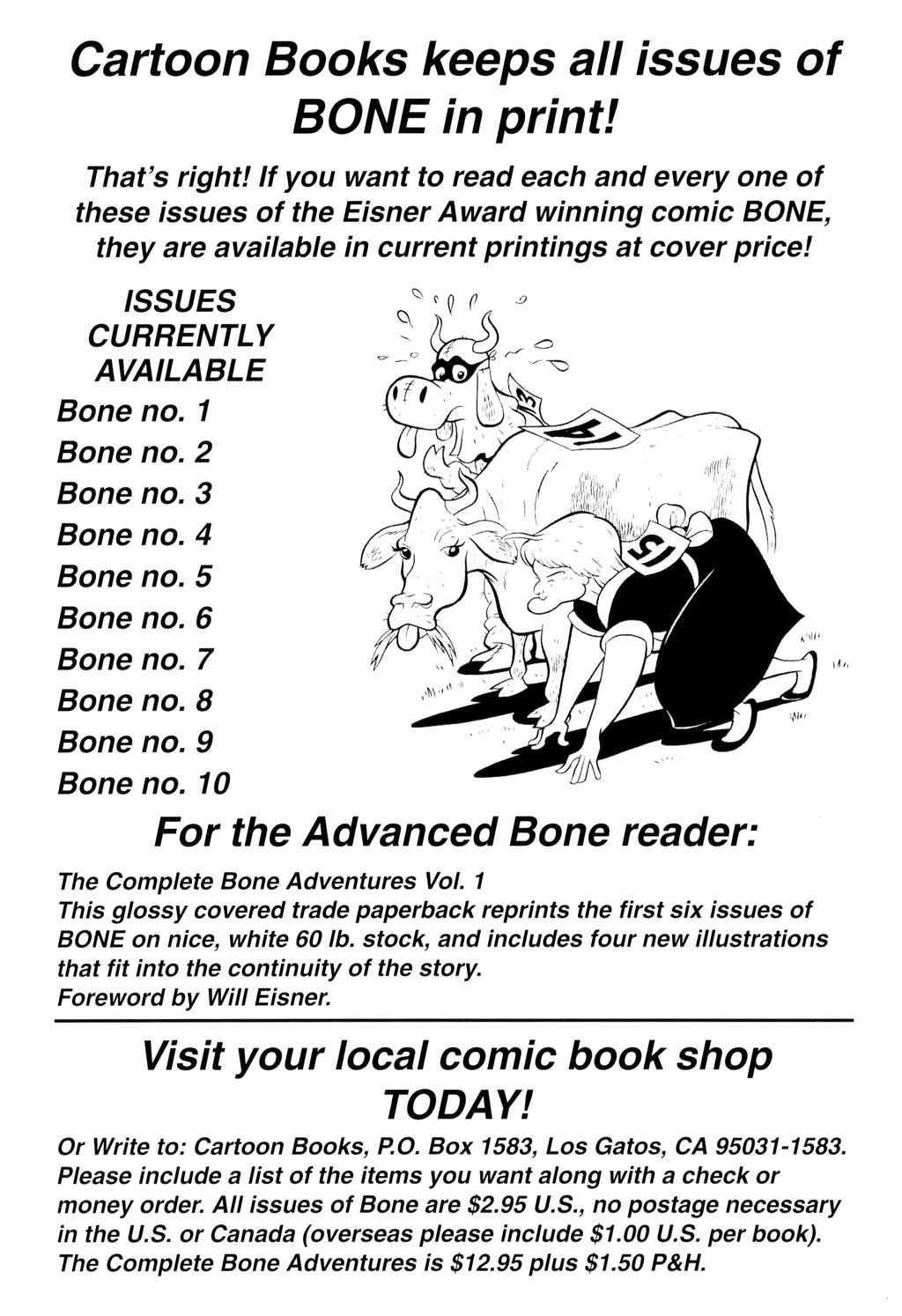 Read online Bone (1991) comic -  Issue # _Holiday Special - 19