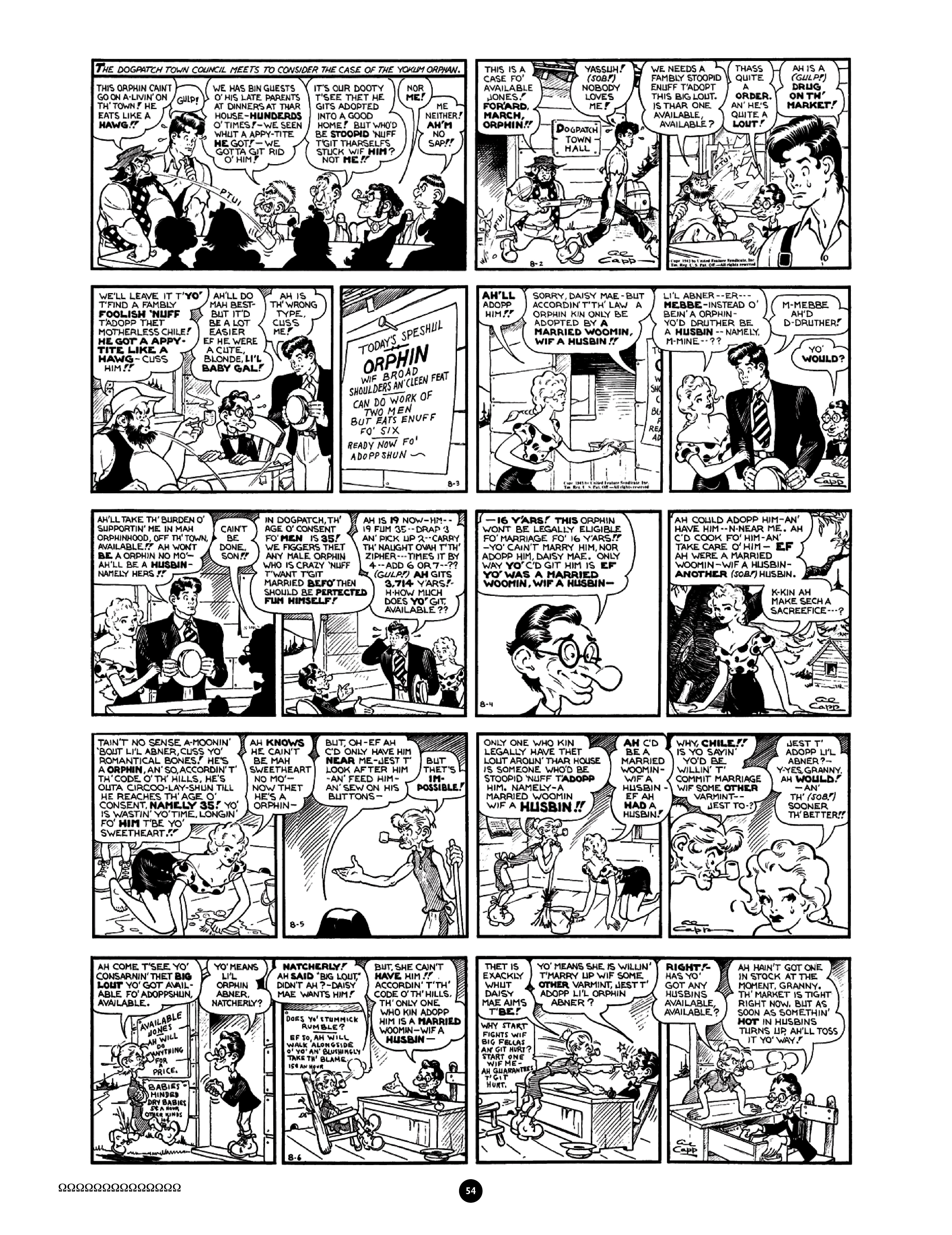 Read online Al Capp's Li'l Abner Complete Daily & Color Sunday Comics comic -  Issue # TPB 8 (Part 1) - 57