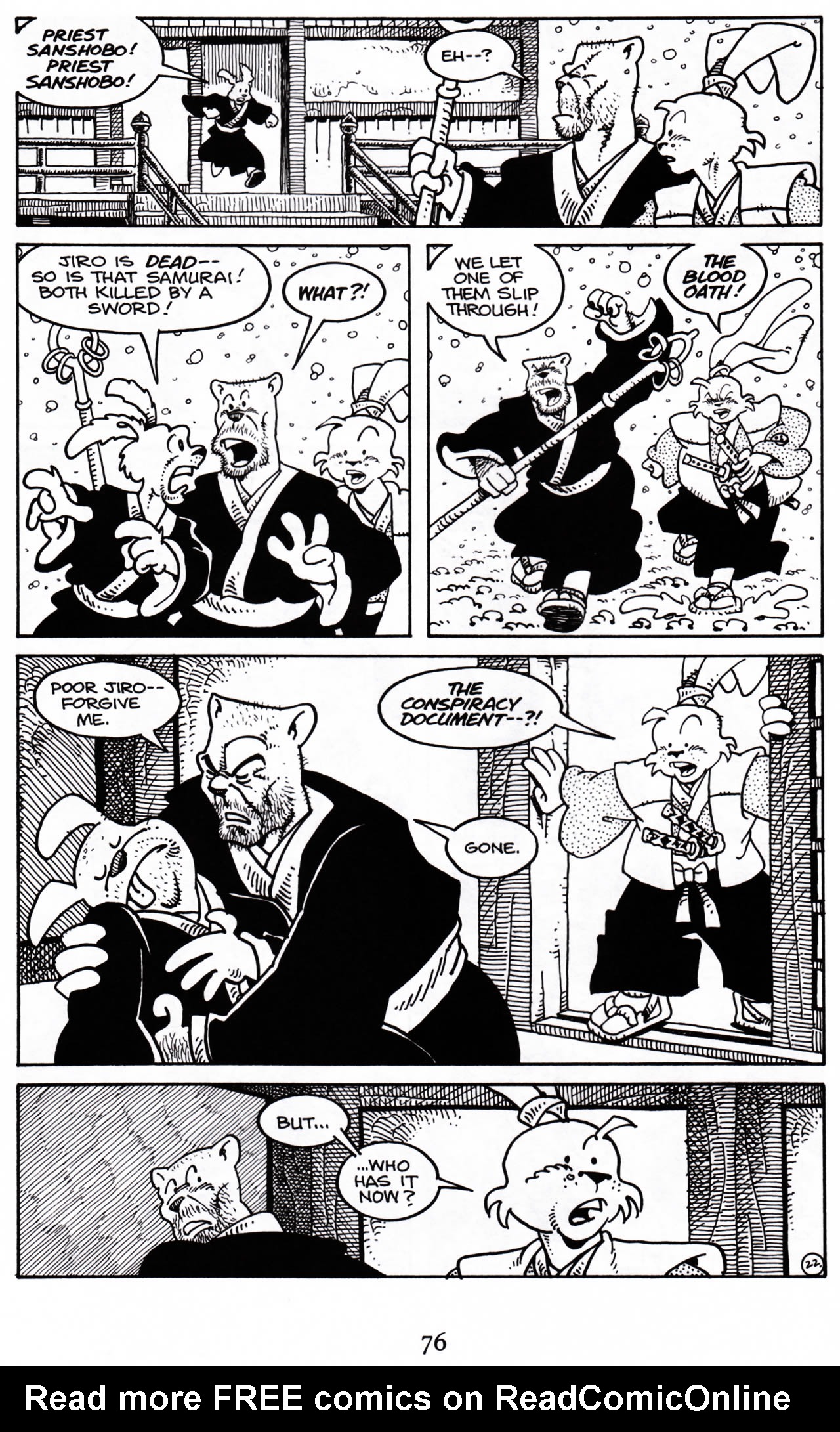 Read online Usagi Yojimbo (1996) comic -  Issue #9 - 23