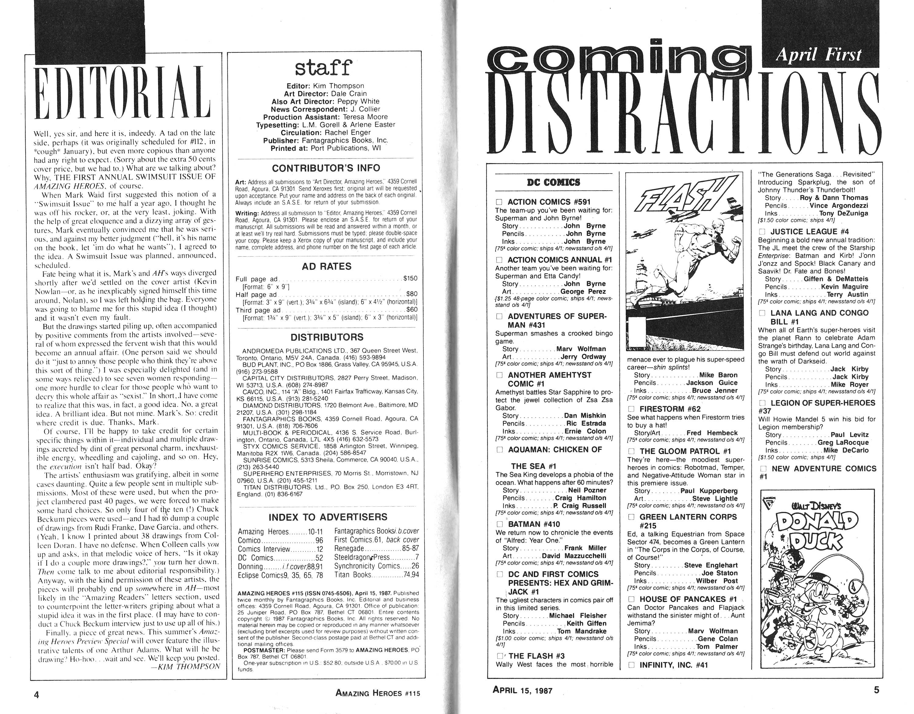 Read online Amazing Heroes comic -  Issue #115 - 3