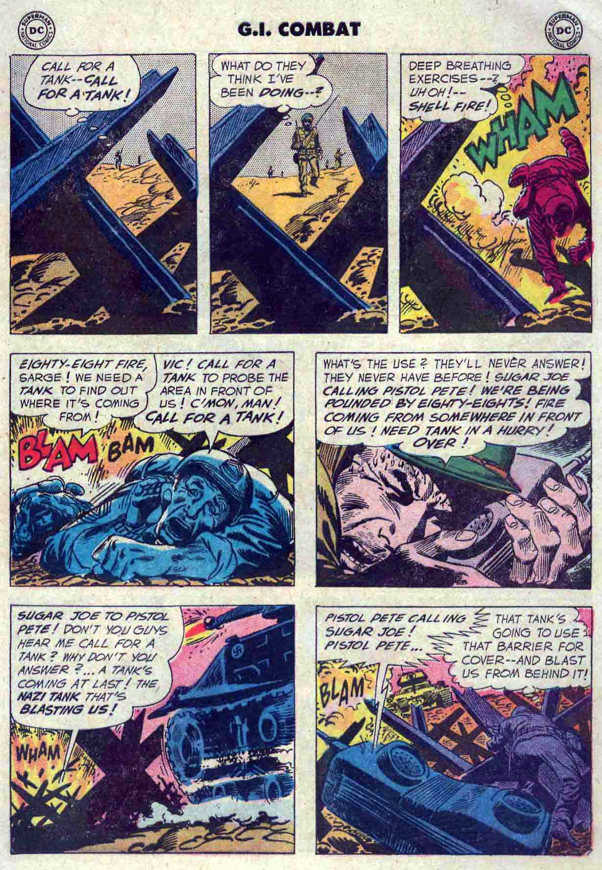 Read online G.I. Combat (1952) comic -  Issue #52 - 9