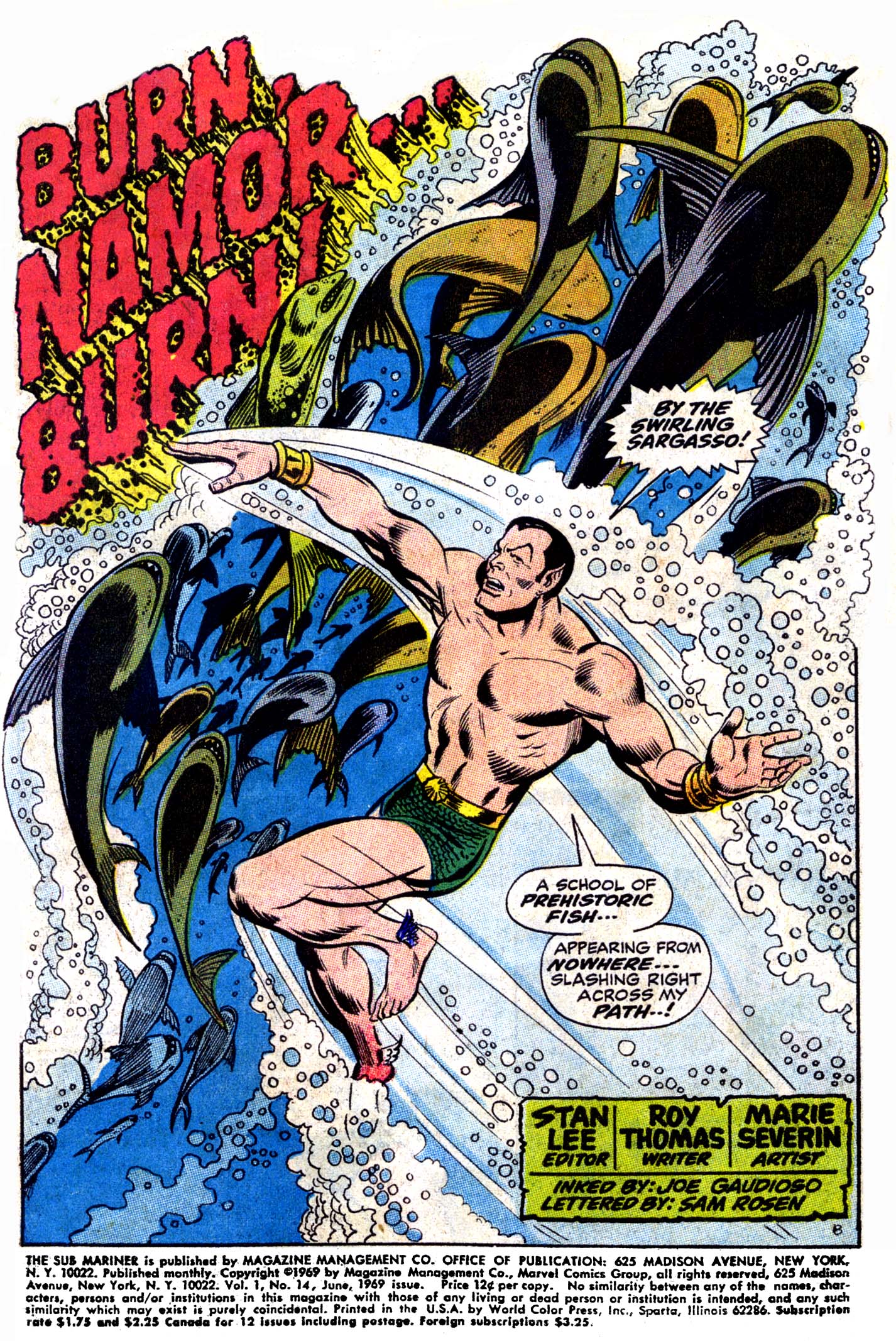 Read online The Sub-Mariner comic -  Issue #14 - 2