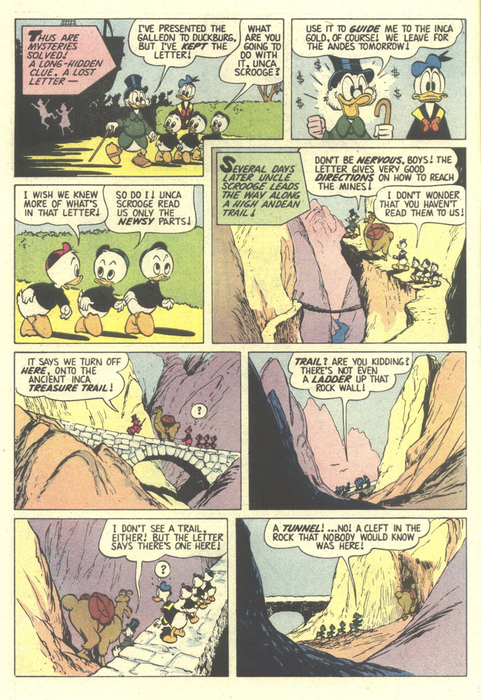 Read online Uncle Scrooge (1953) comic -  Issue #211 - 6
