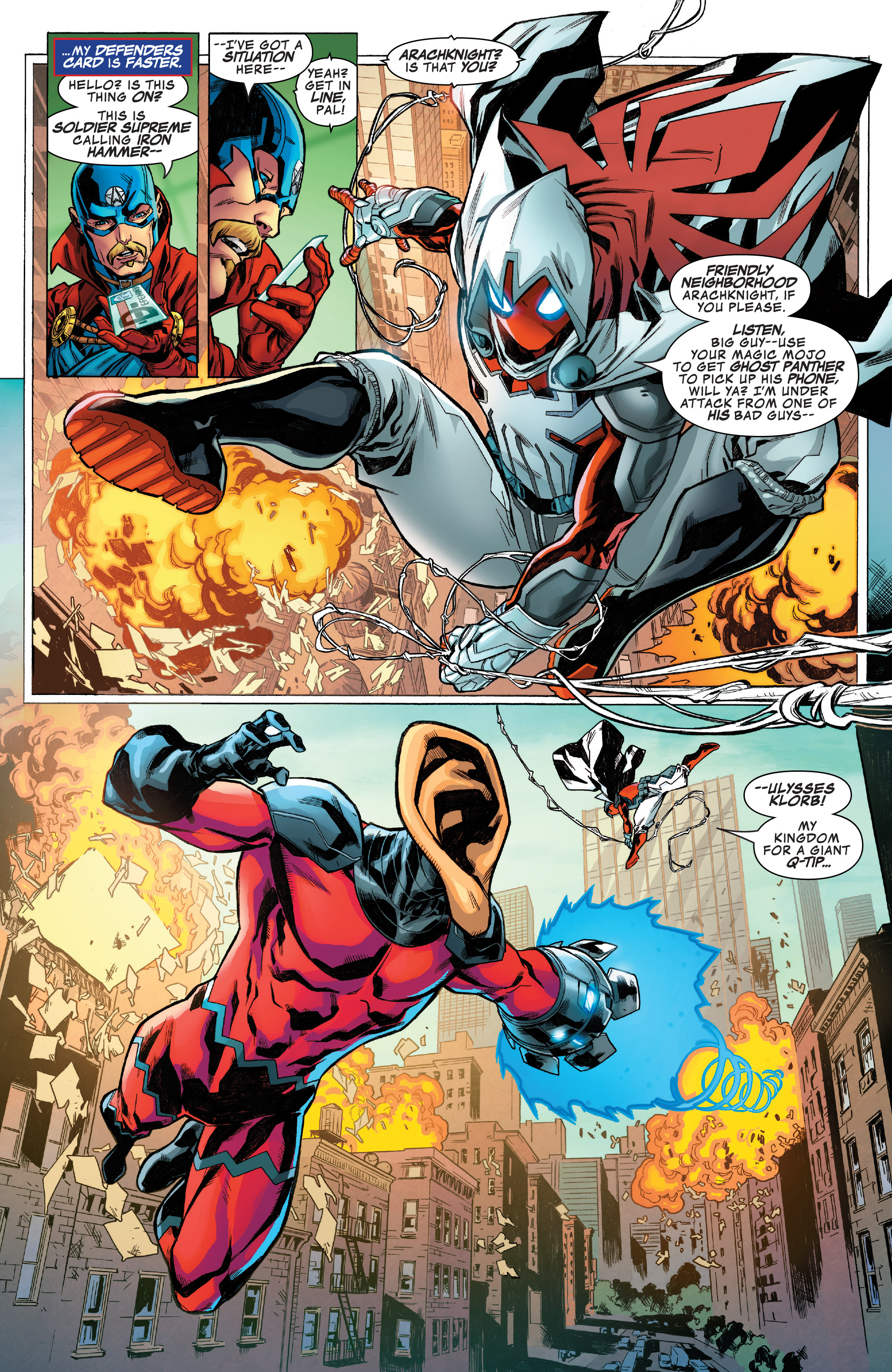 Read online Secret Warps: Soldier Supreme Annual comic -  Issue # Full - 11