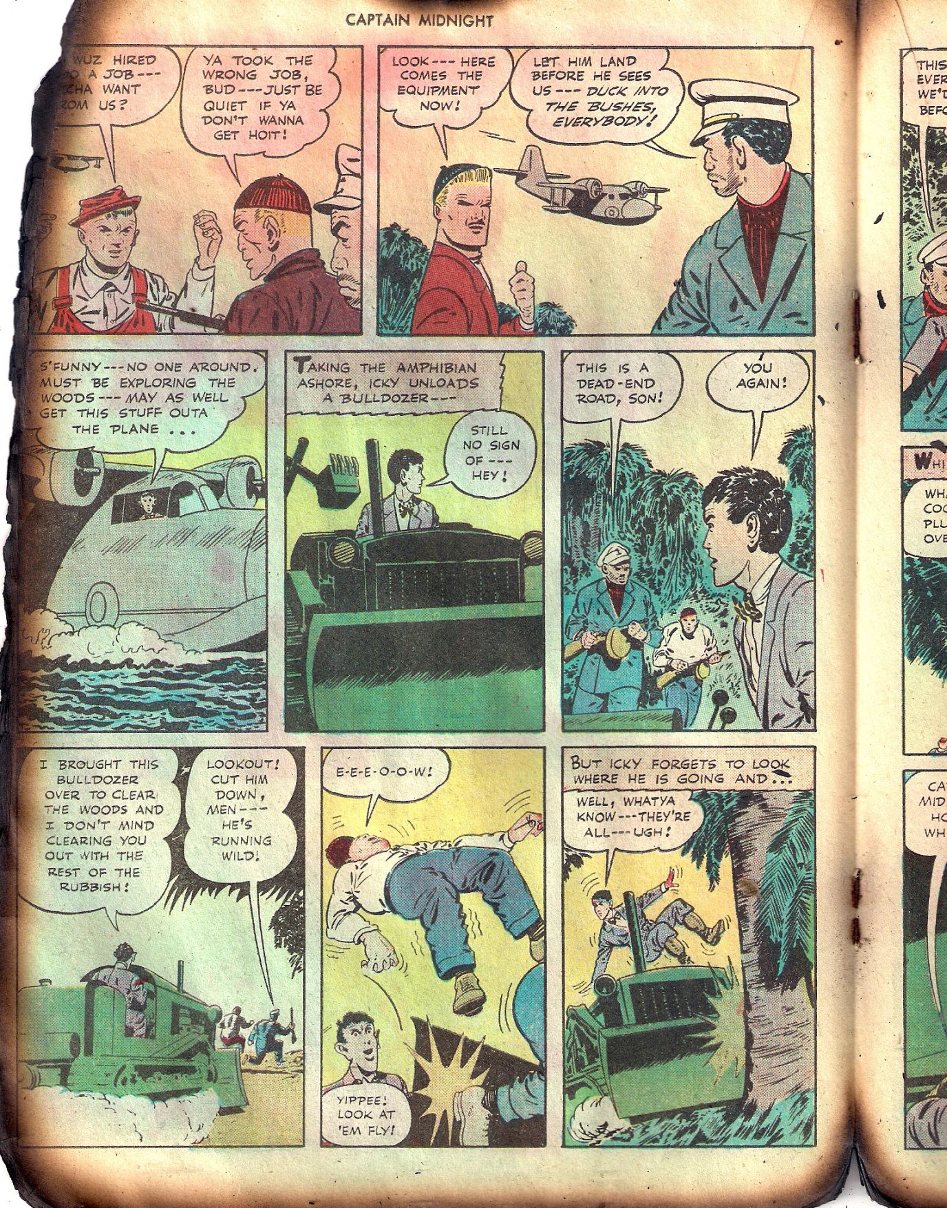 Read online Captain Midnight (1942) comic -  Issue #33 - 18