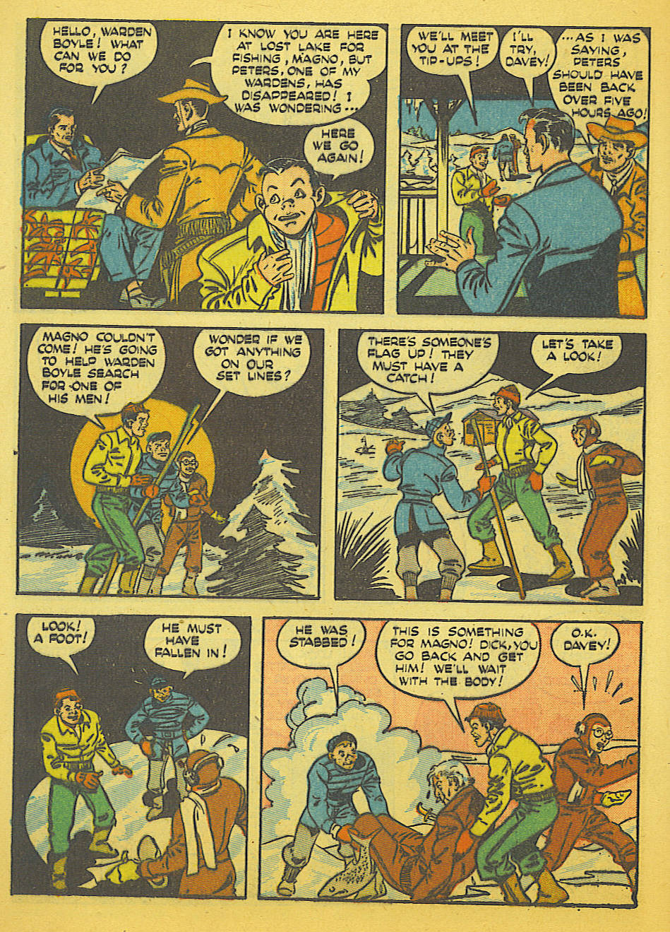 Read online Super-Mystery Comics comic -  Issue #34 - 21