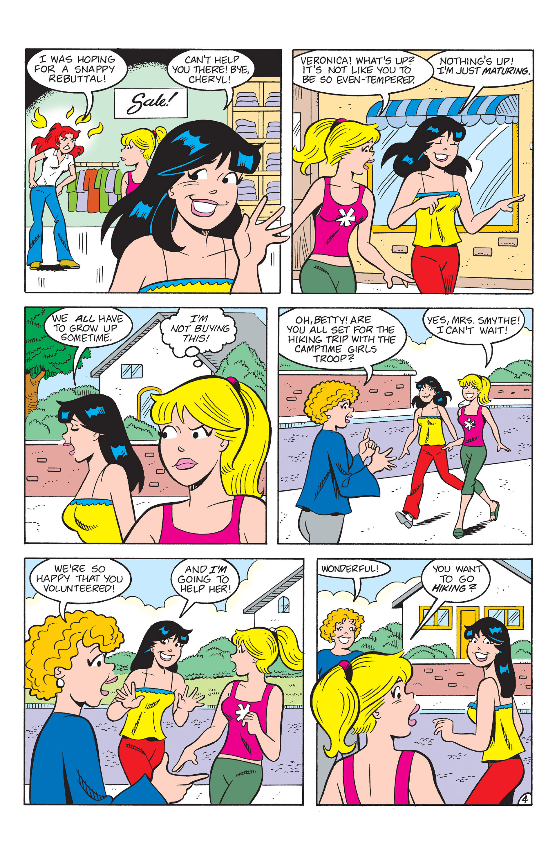 Read online Betty & Veronica New Year's Resolutions comic -  Issue # TPB - 39