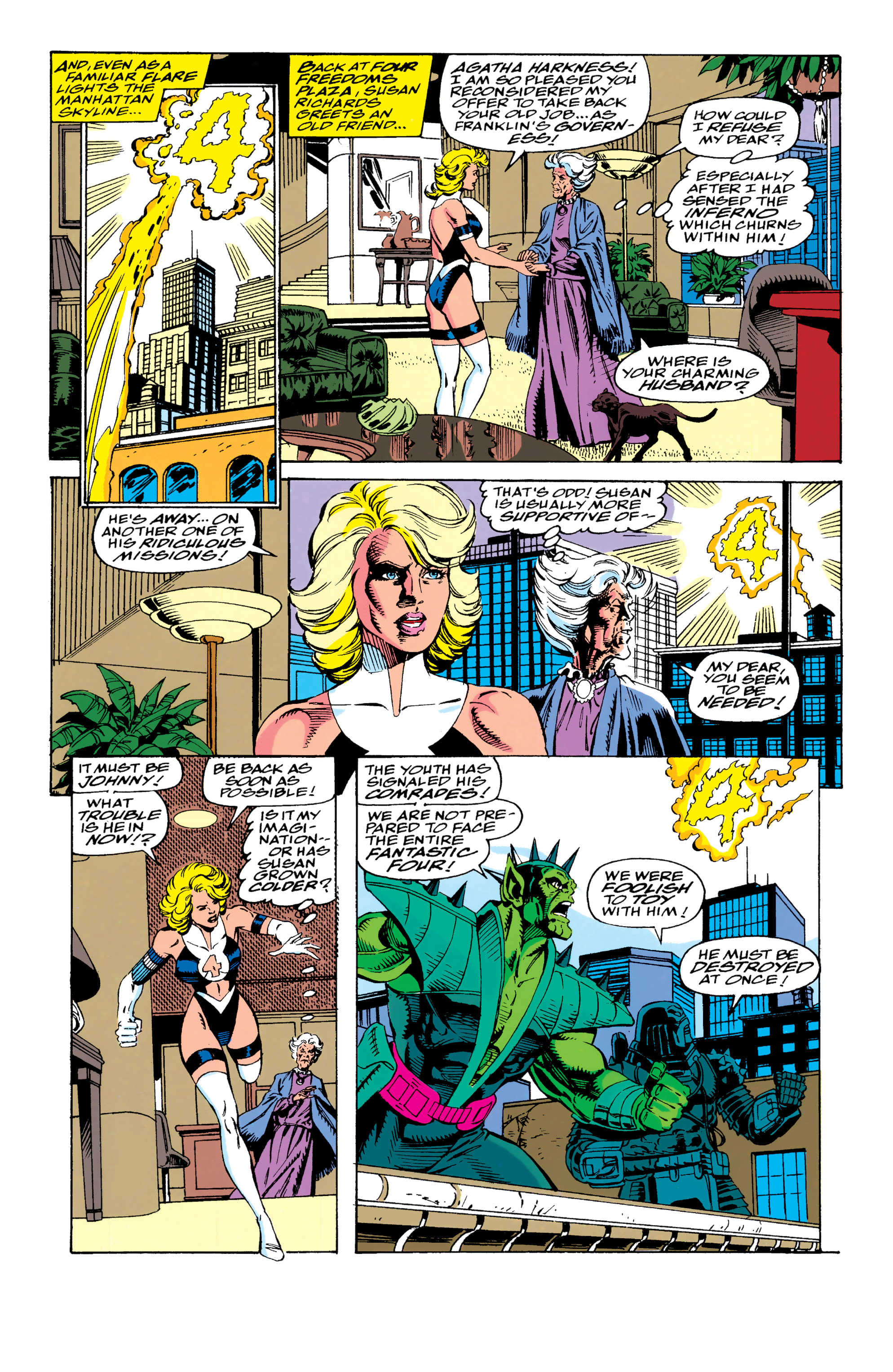 Read online Fantastic Four Epic Collection comic -  Issue # This Flame, This Fury (Part 3) - 90