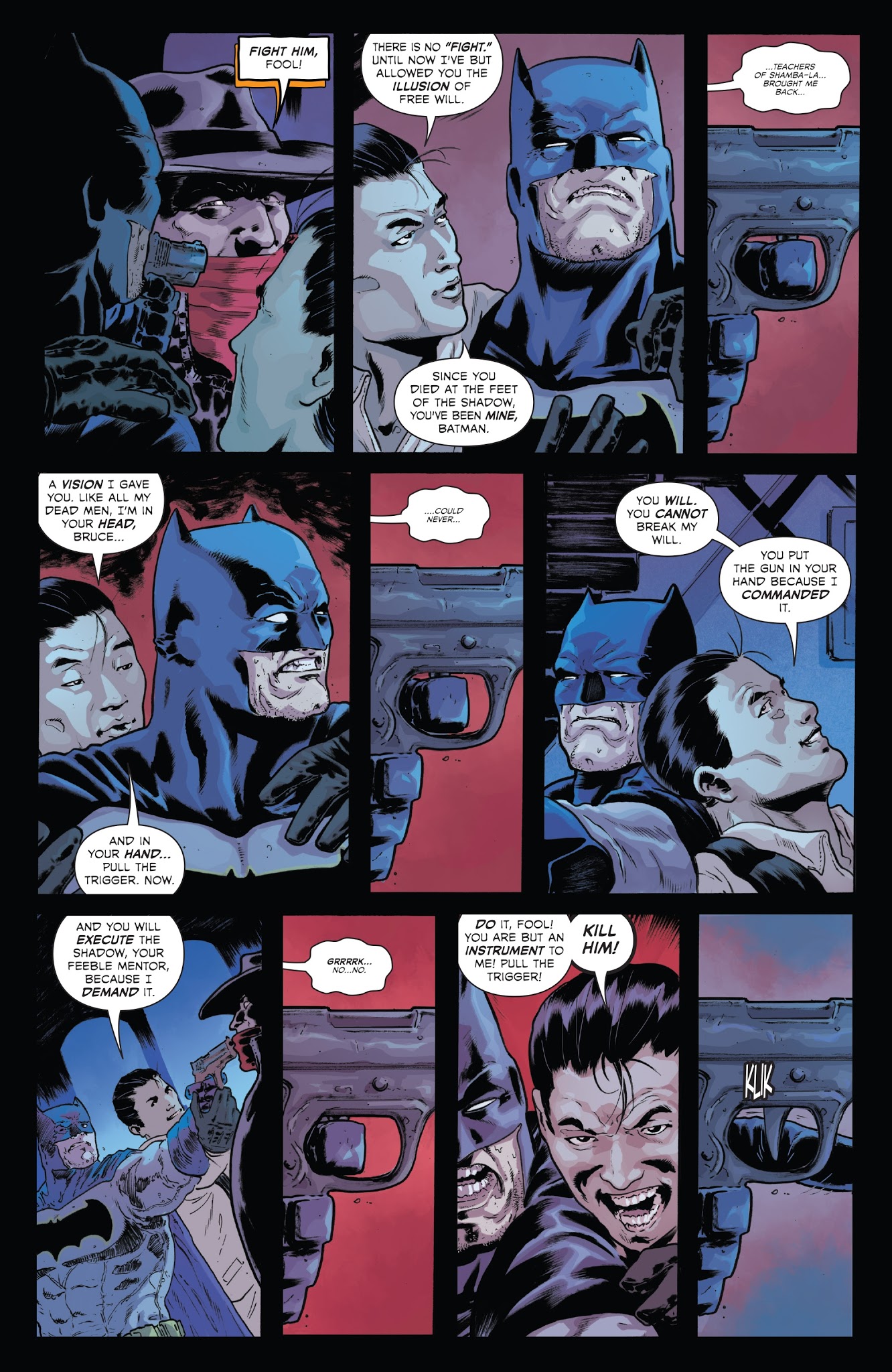 Read online The Shadow/Batman comic -  Issue #4 - 11