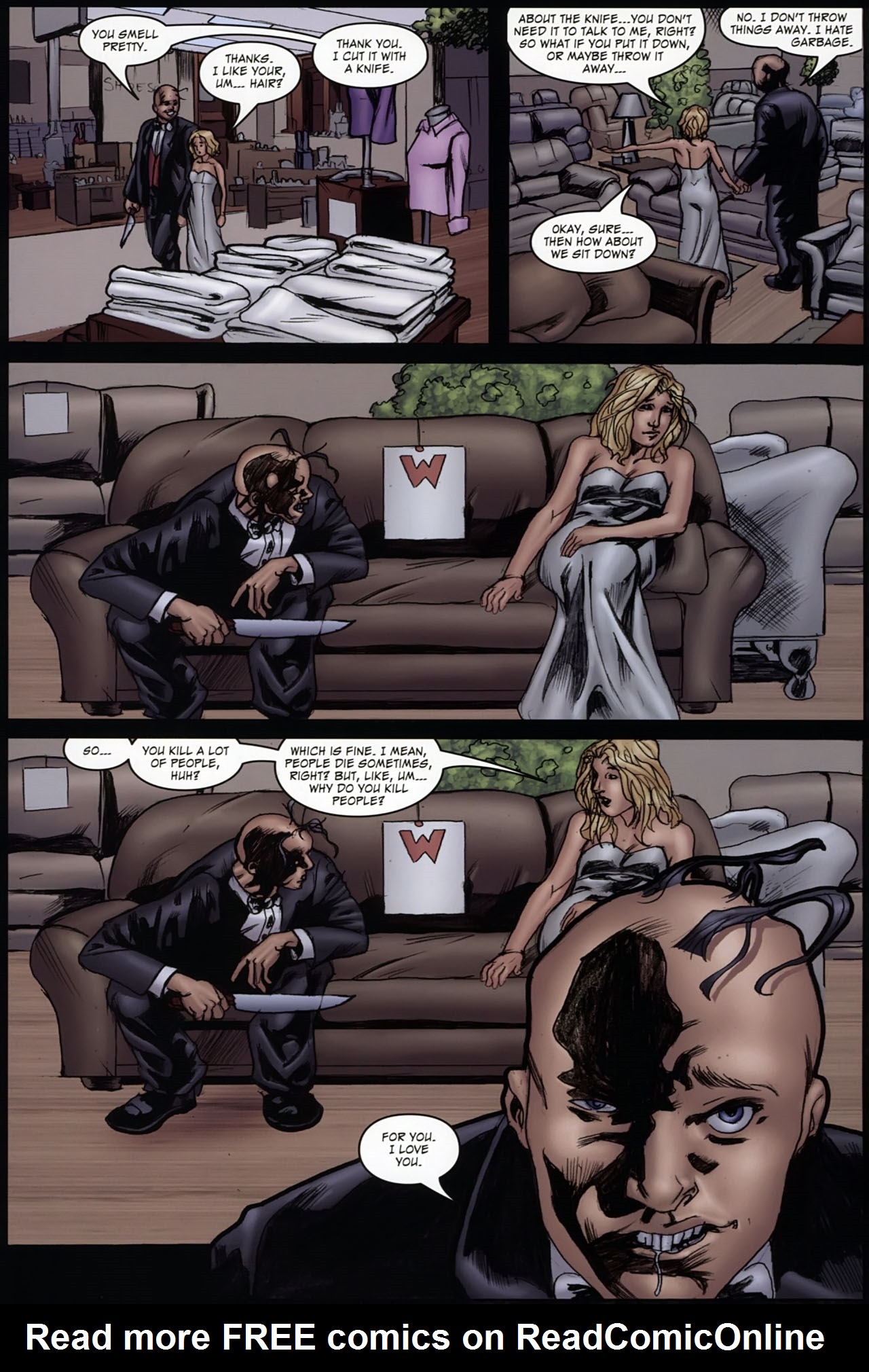 Read online Scream Queen comic -  Issue #5 - 6