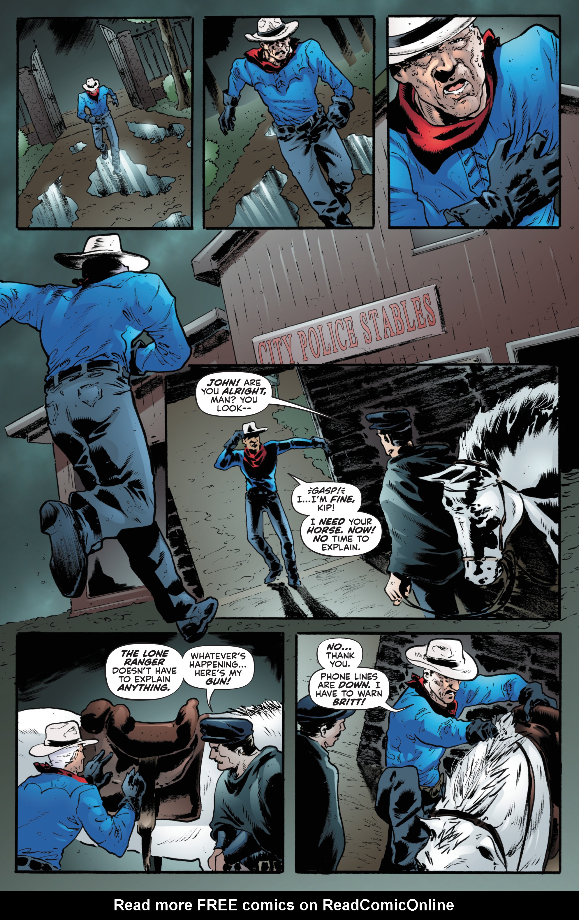 Read online The Lone Ranger/Green Hornet comic -  Issue #5 - 10