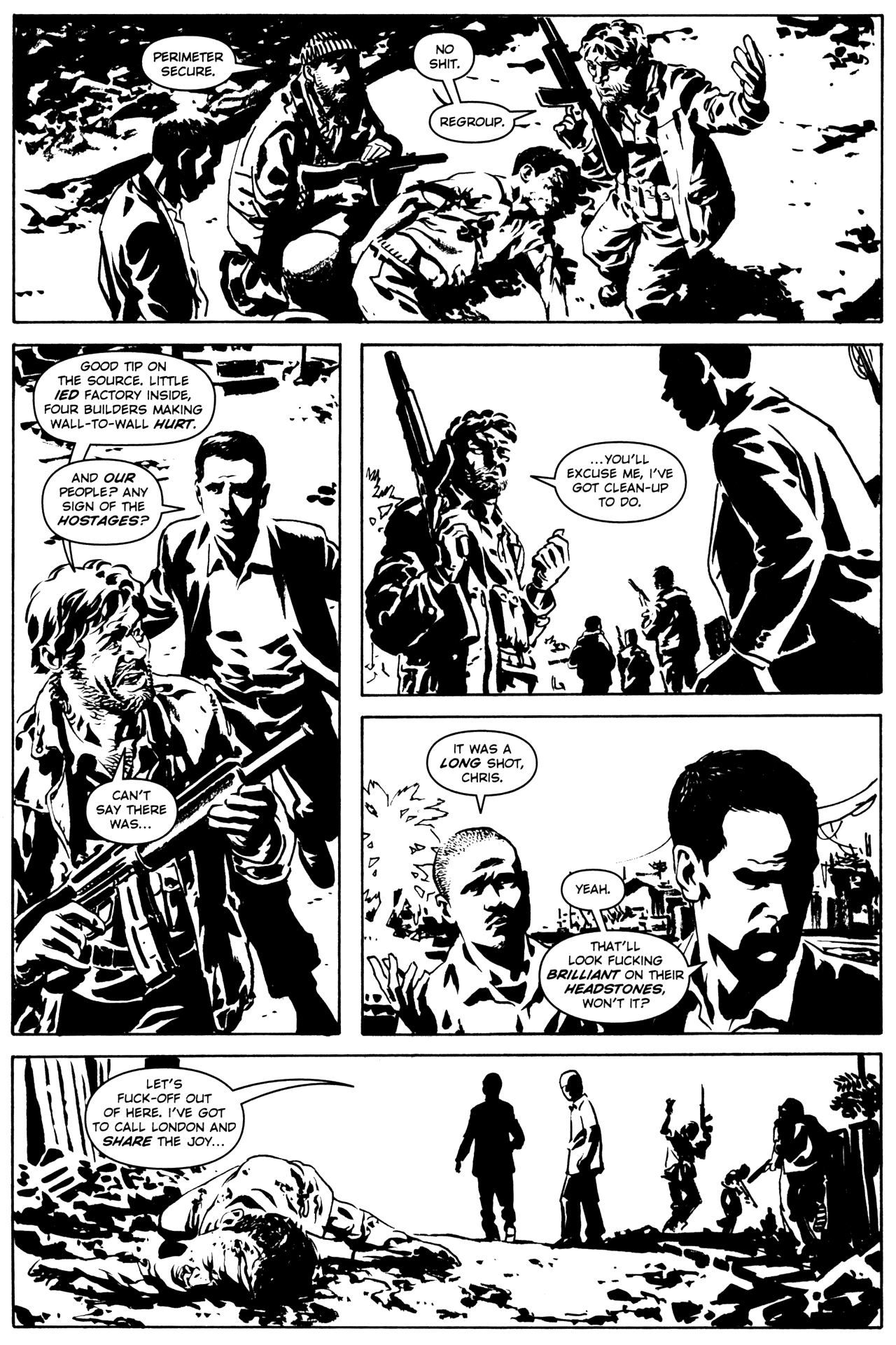 Read online Queen & Country comic -  Issue #32 - 15