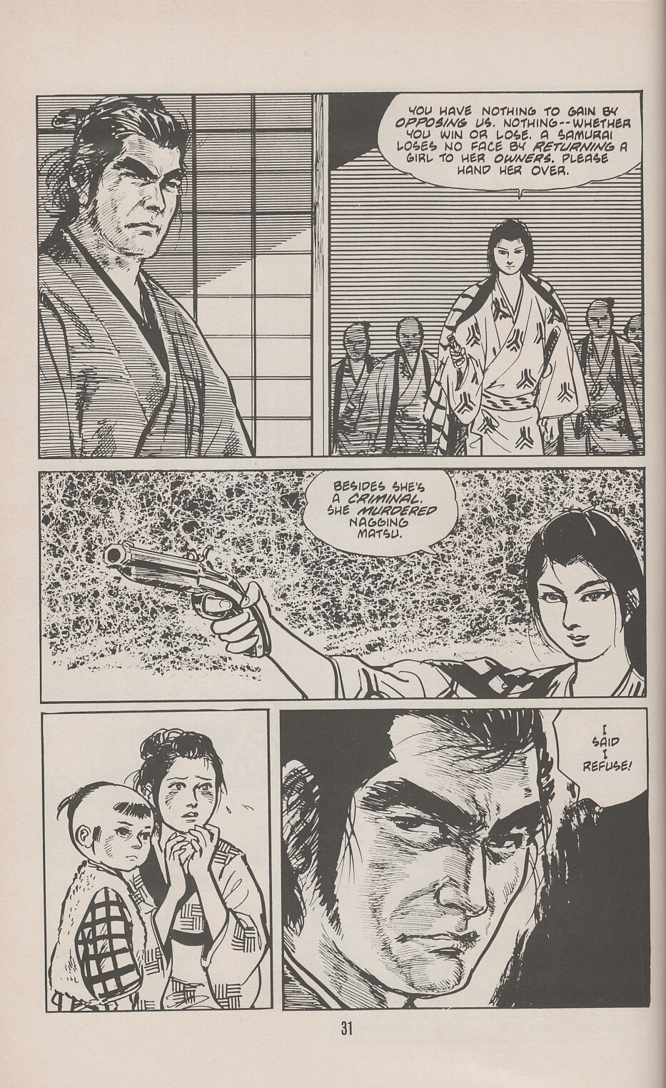 Read online Lone Wolf and Cub comic -  Issue #7 - 34