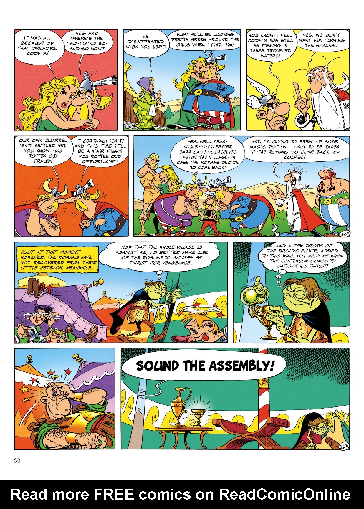 Read online Asterix comic -  Issue #25 - 31
