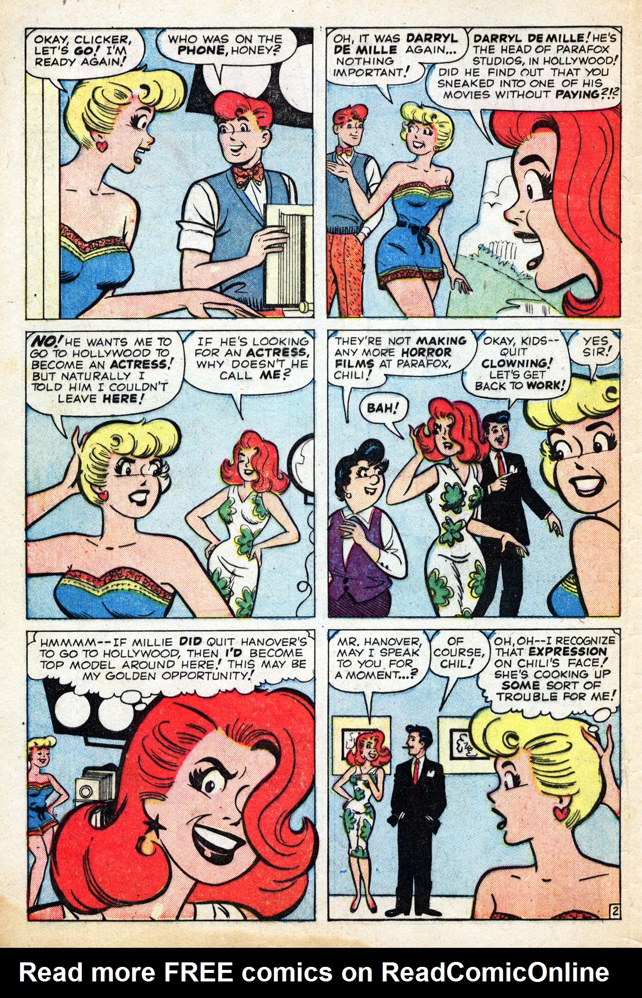 Read online Millie the Model comic -  Issue #95 - 4