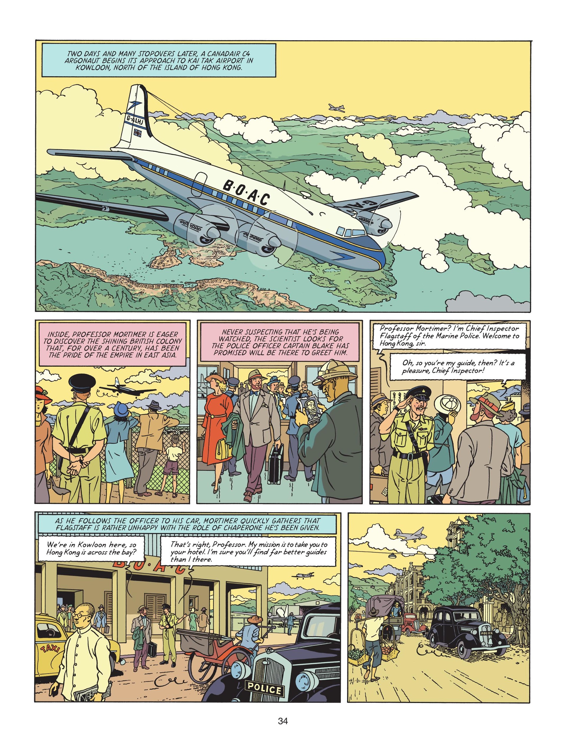 Read online Blake & Mortimer comic -  Issue #25 - 36