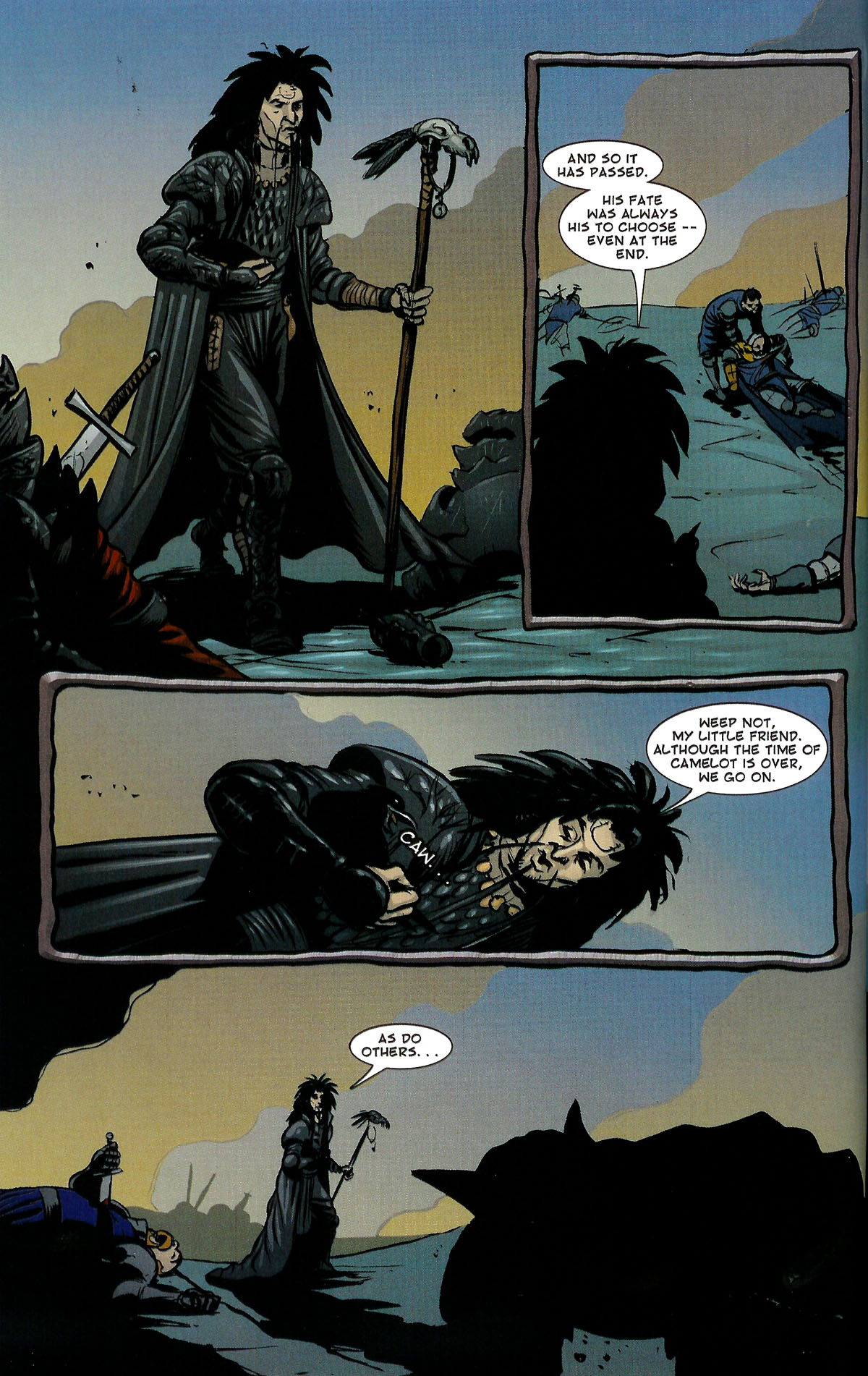 Read online Dracula vs King Arthur comic -  Issue #4 - 64