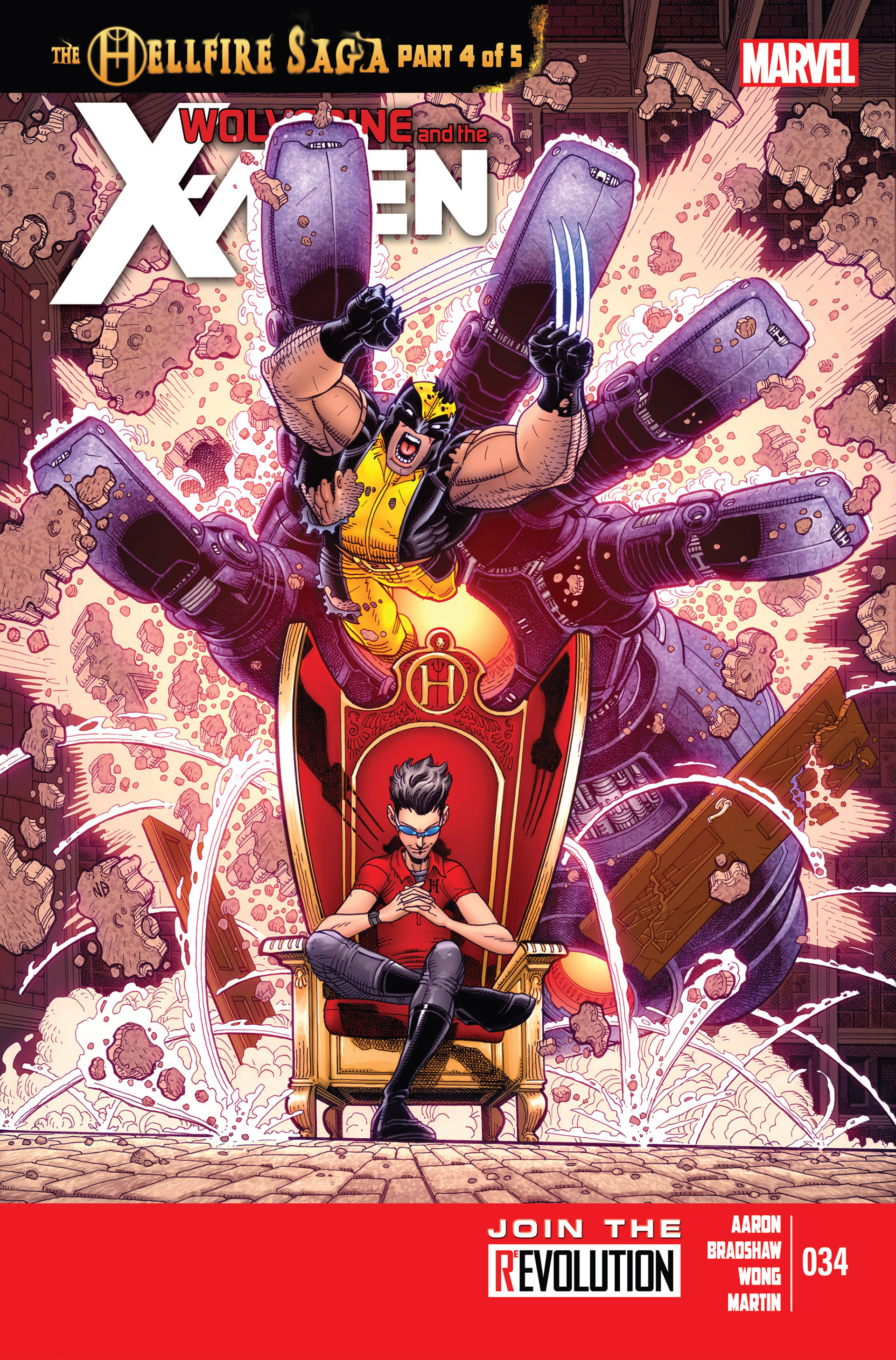 Read online Wolverine & The X-Men comic -  Issue #34 - 1
