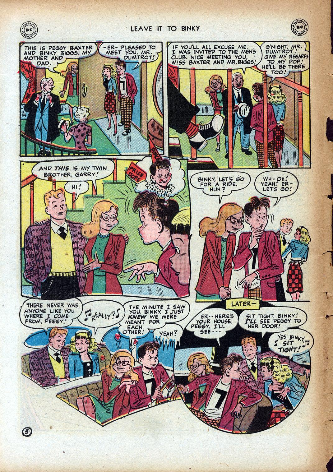 Read online Leave it to Binky comic -  Issue #2 - 49