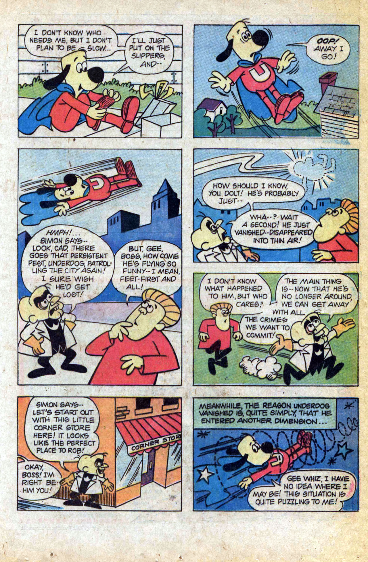 Read online Underdog (1975) comic -  Issue #11 - 21