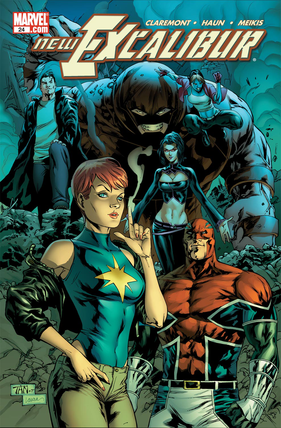 Read online New Excalibur comic -  Issue #24 - 1