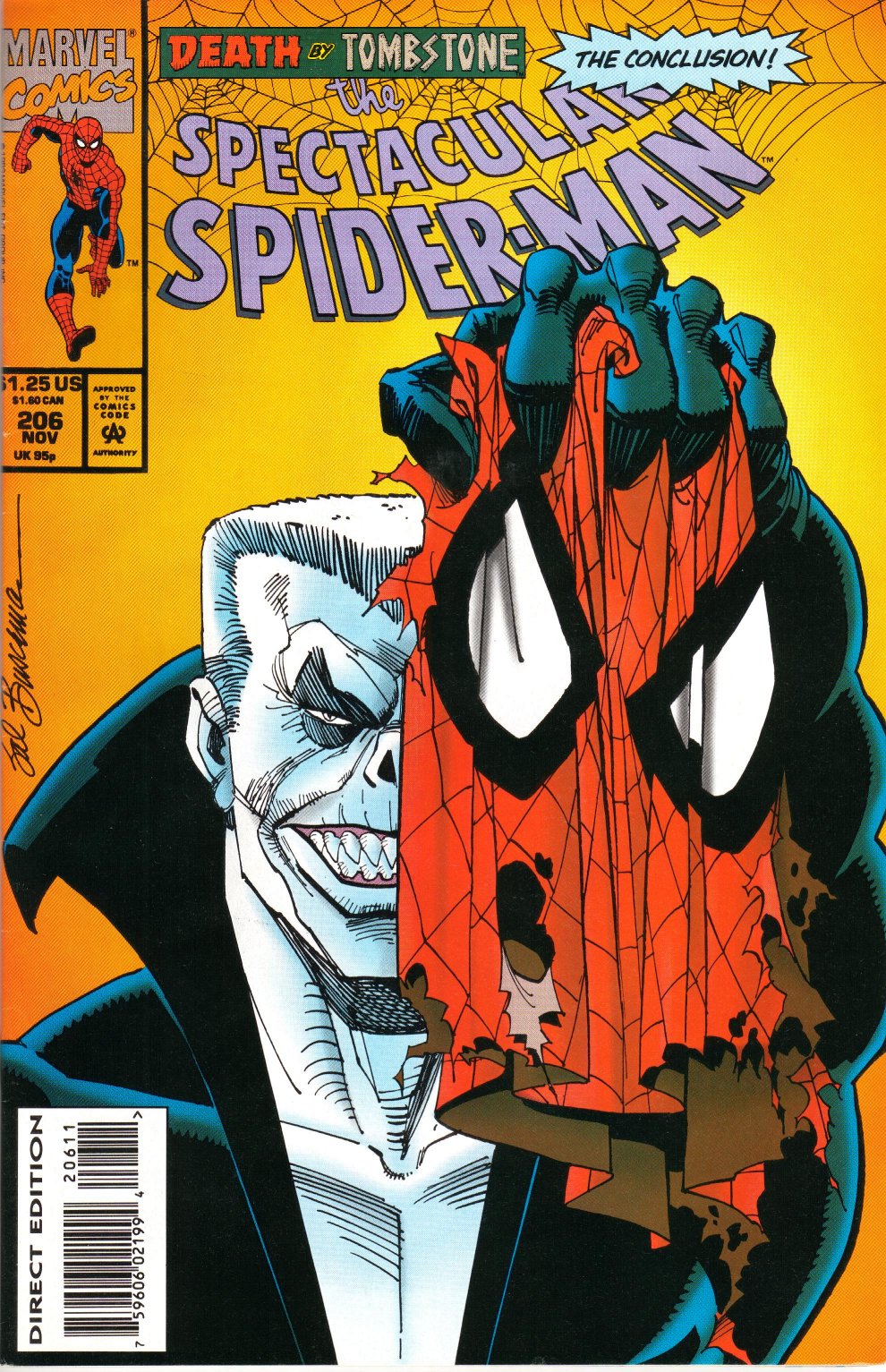 Read online The Spectacular Spider-Man (1976) comic -  Issue #206 - 1