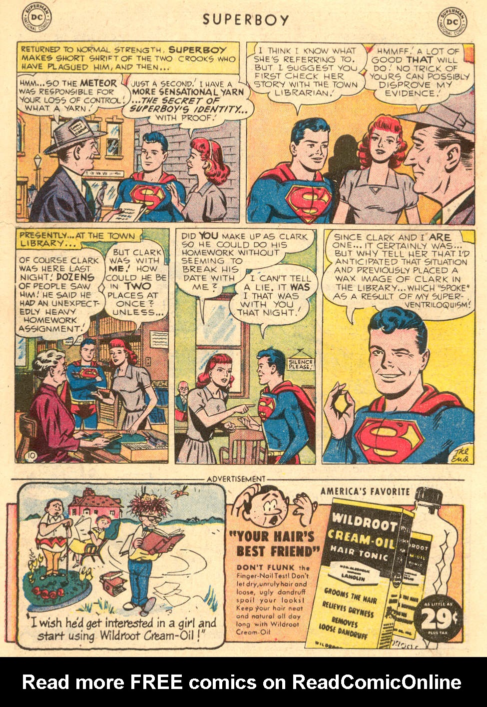 Read online Superboy (1949) comic -  Issue #23 - 37
