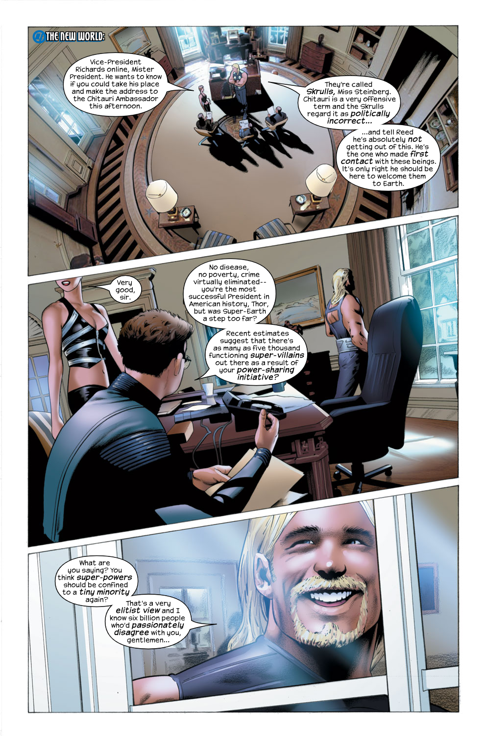 Read online Ultimate Fantastic Four (2004) comic -  Issue #27 - 23
