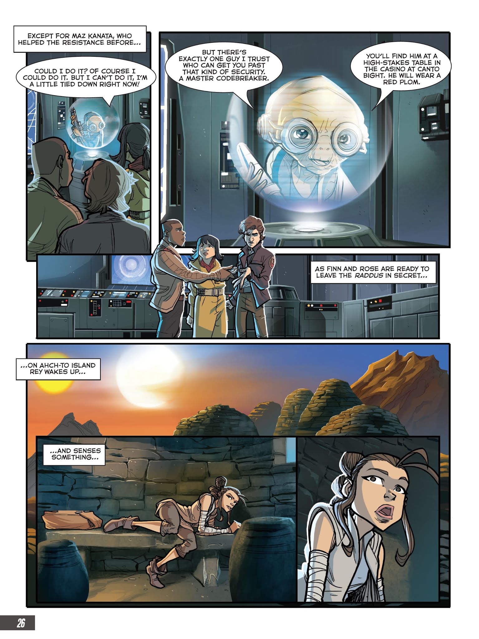 Read online Star Wars: The Last Jedi Graphic Novel Adaptation comic -  Issue # TPB - 28