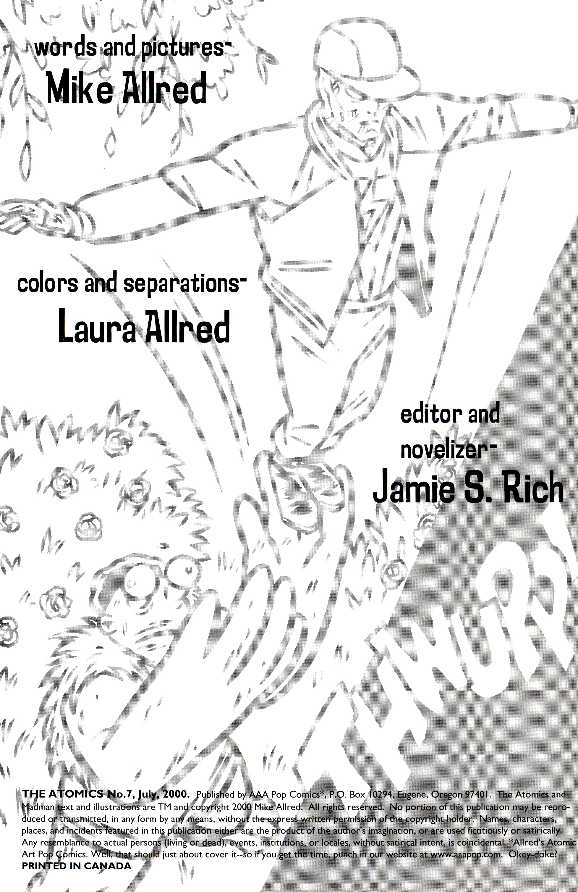 Read online The Atomics comic -  Issue #7 - 2
