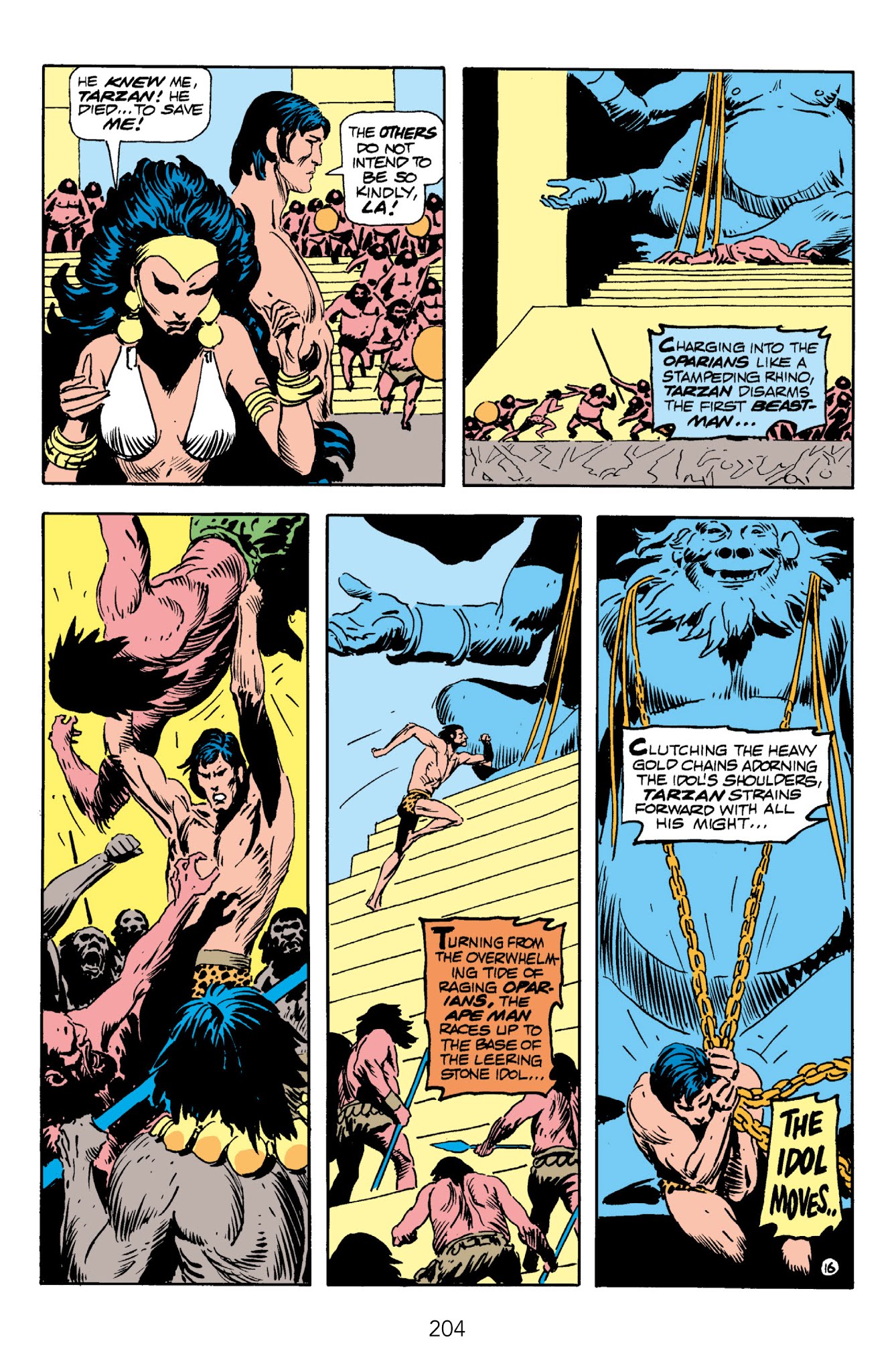 Read online Edgar Rice Burroughs' Tarzan The Joe Kubert Years comic -  Issue # TPB 2 (Part 2) - 97