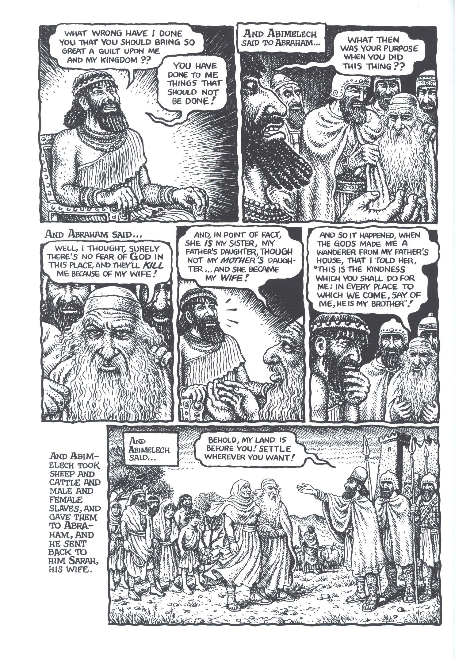 Read online The Book of Genesis Illustrated comic -  Issue # TPB (Part 1) - 77