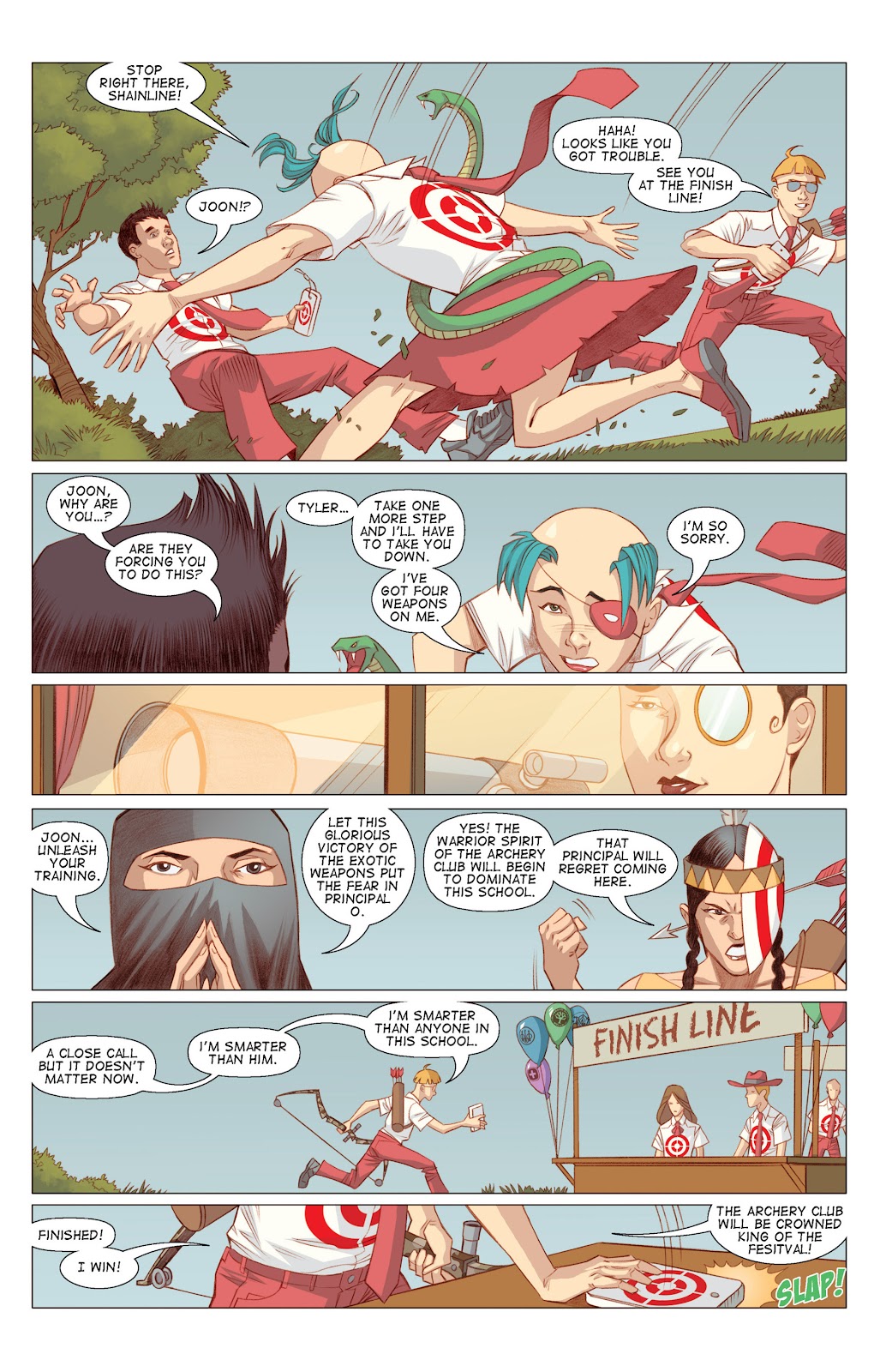 Five Weapons issue 3 - Page 22