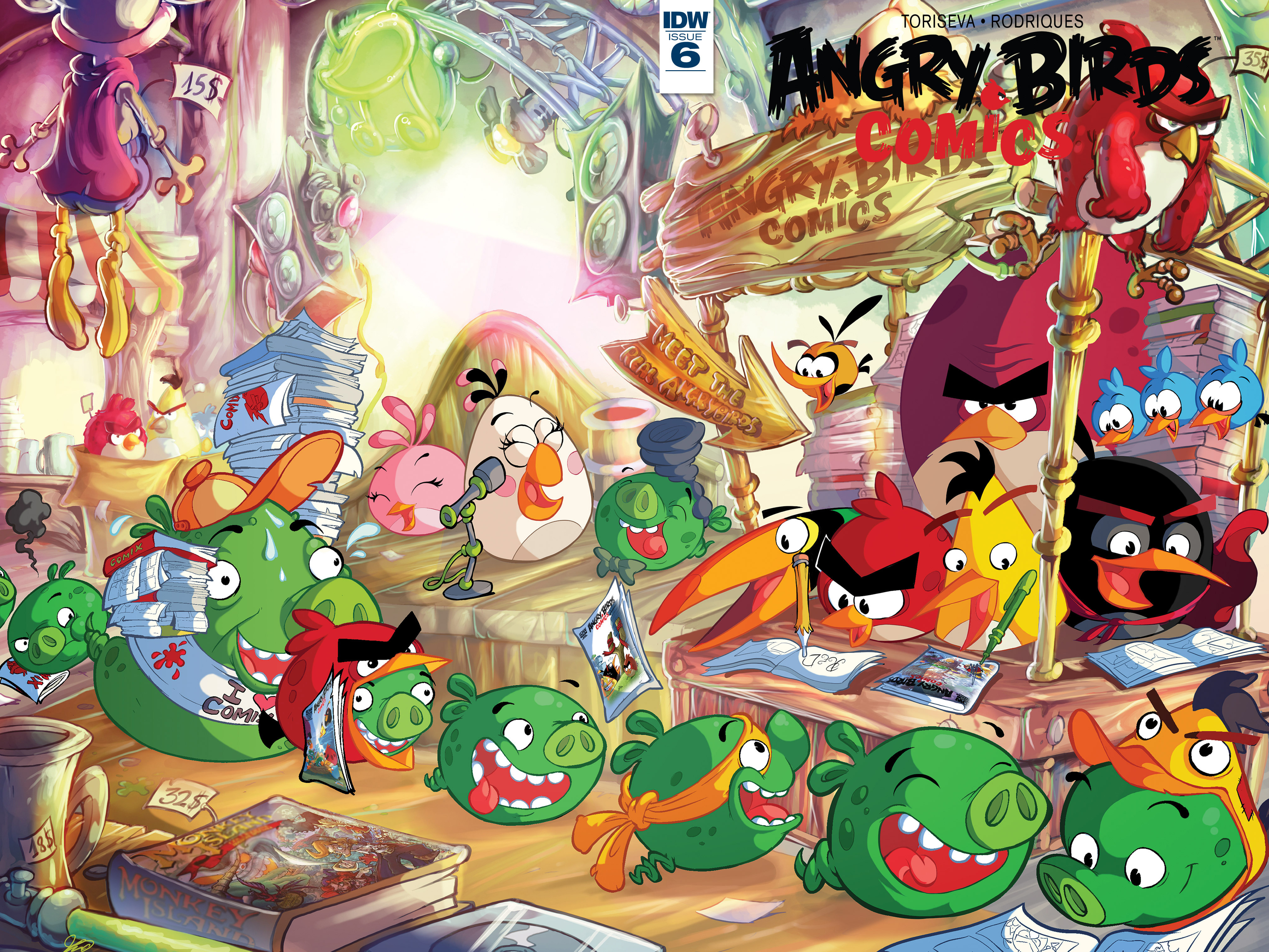 Read online Angry Birds Comics (2016) comic -  Issue #6 - 1