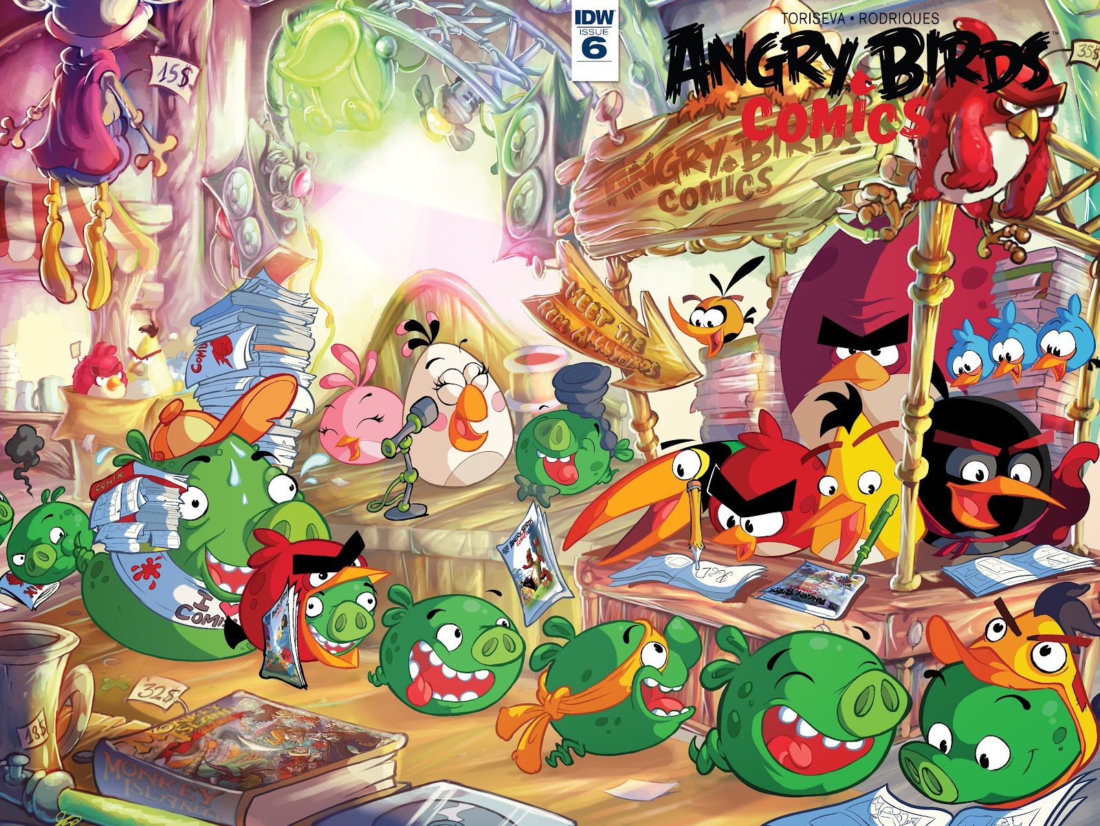 Angry Birds Comics (2016) issue 6 - Page 1