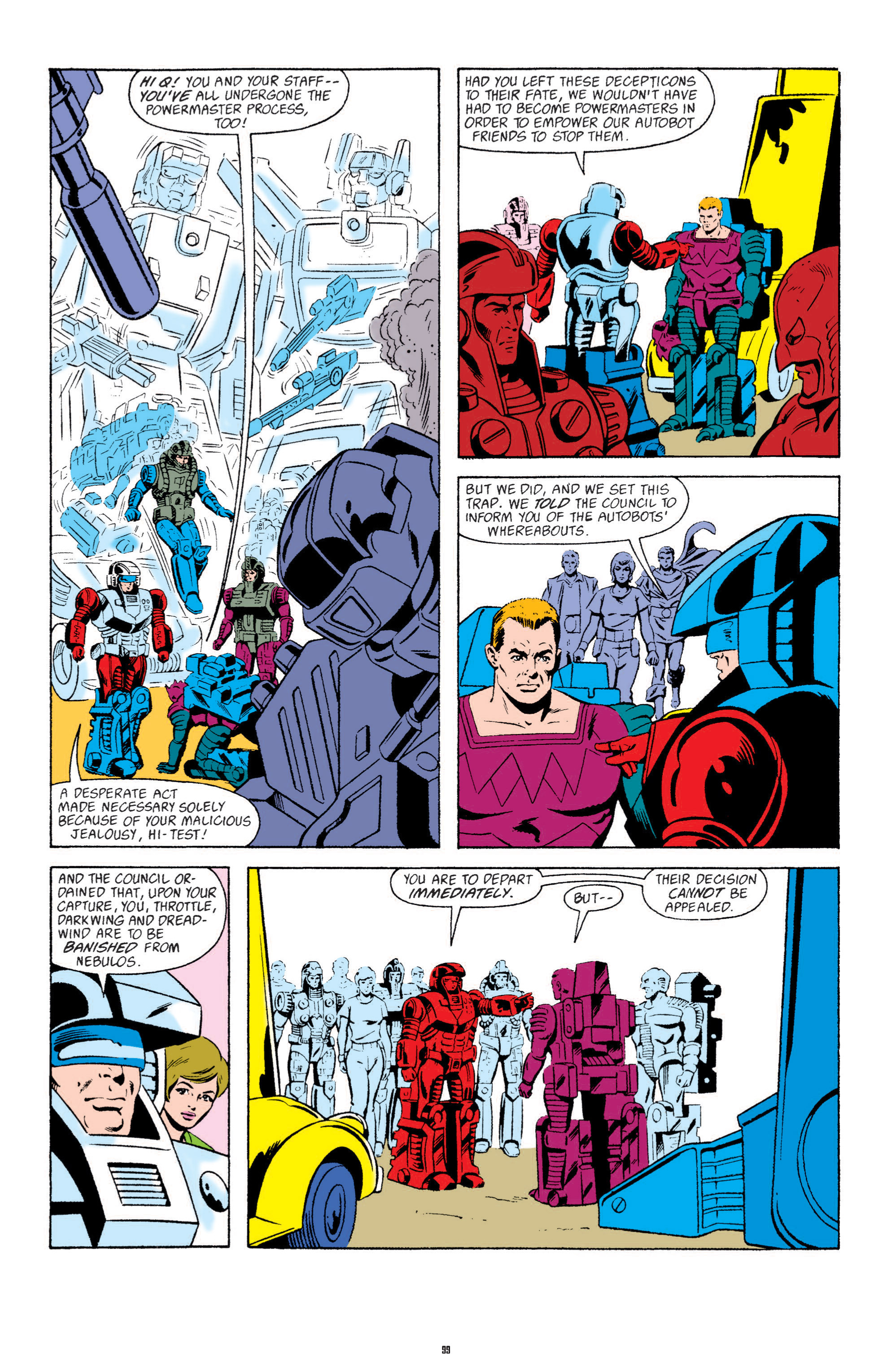 Read online The Transformers Classics comic -  Issue # TPB 4 - 100