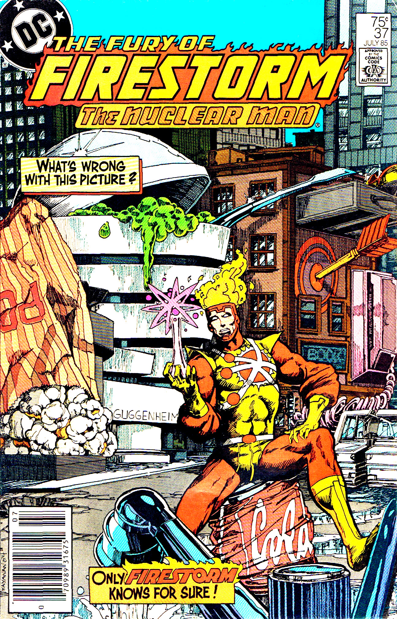 Read online The Fury of Firestorm comic -  Issue #37 - 1