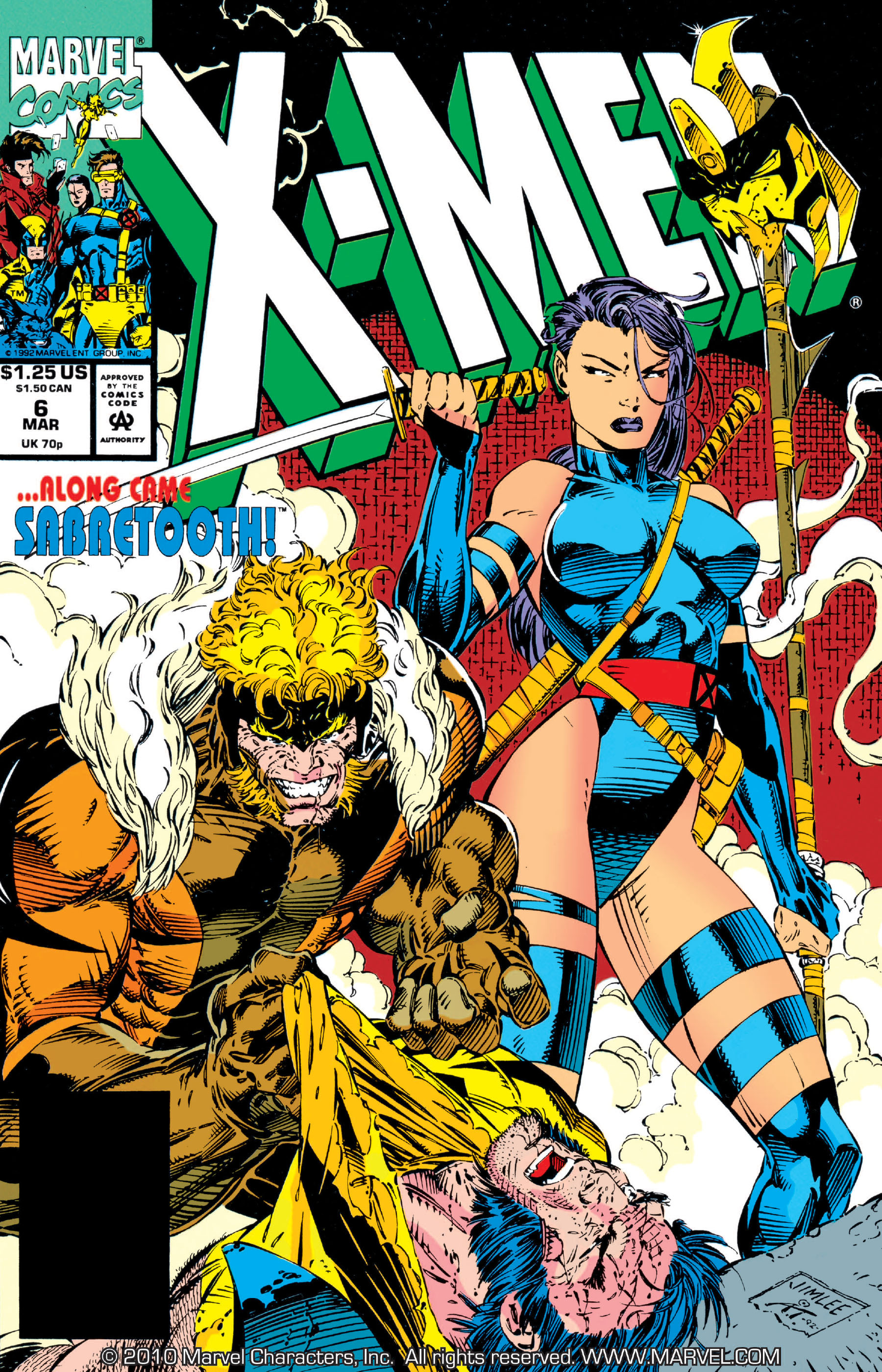 Read online X-Men (1991) comic -  Issue #6 - 1