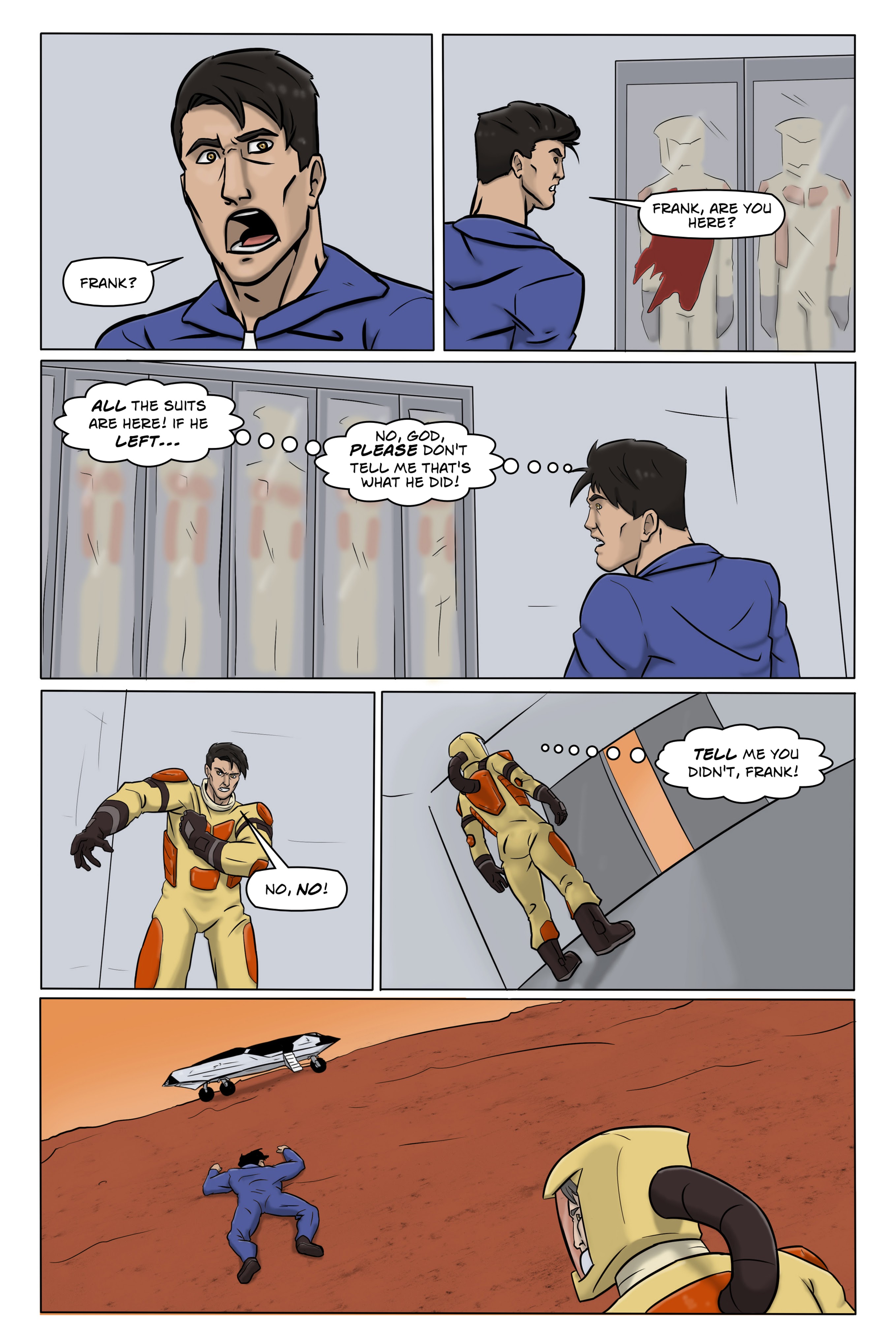 Read online Mars One comic -  Issue #3 - 20