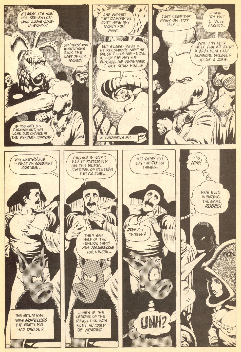 Read online Cerebus comic -  Issue #16 - 8