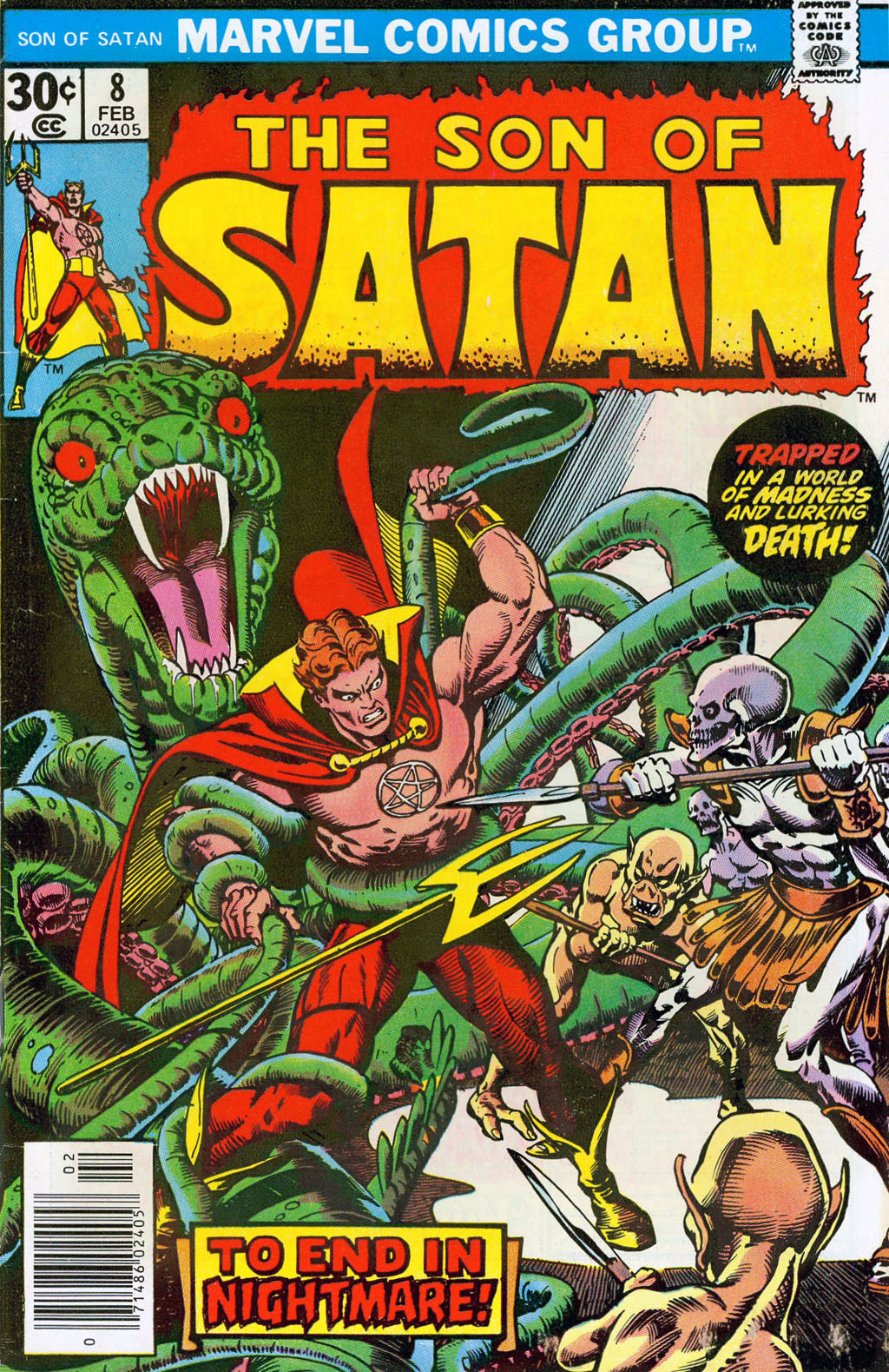 Read online Son of Satan comic -  Issue #8 - 2