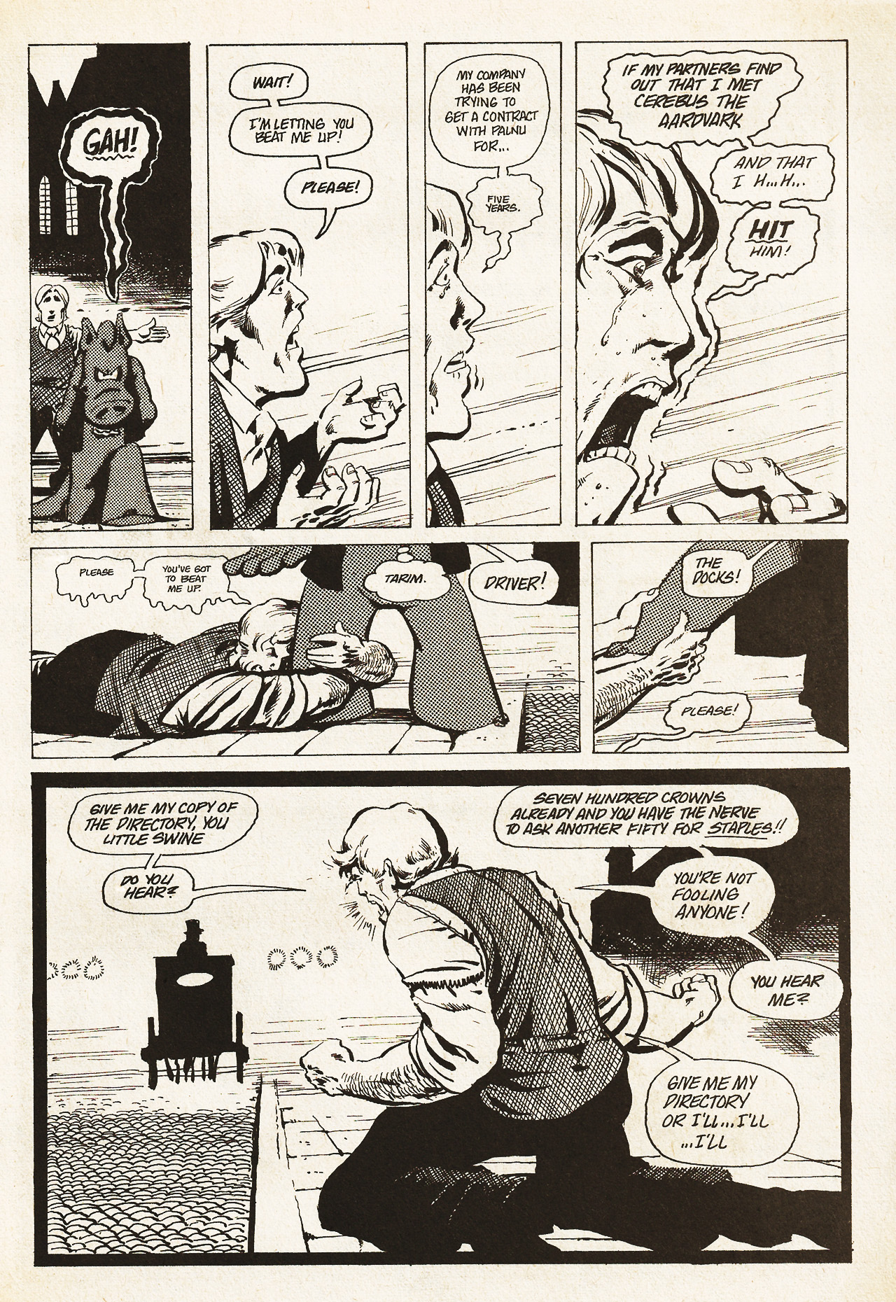 Read online Cerebus comic -  Issue #26 - 17