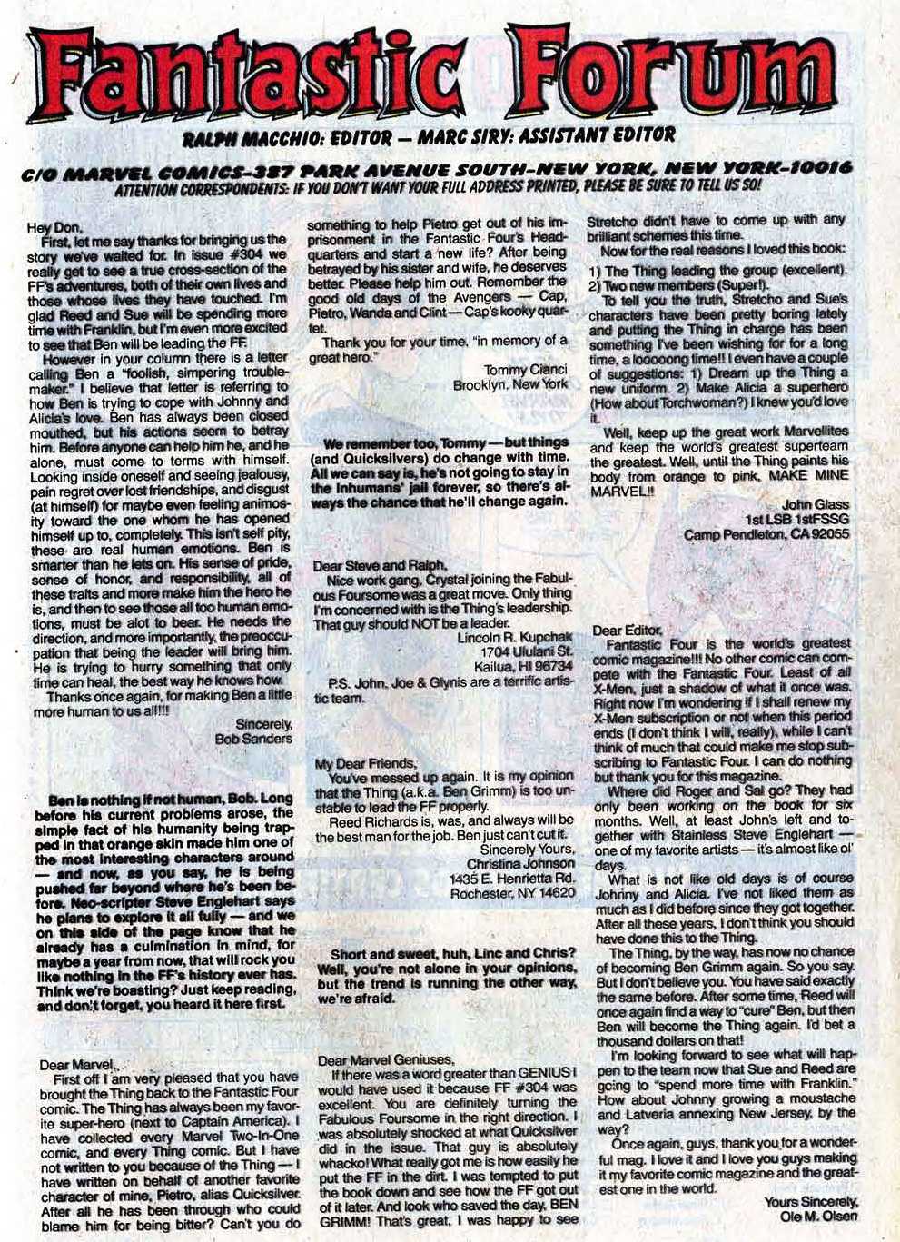 Read online Fantastic Four (1961) comic -  Issue #309 - 32