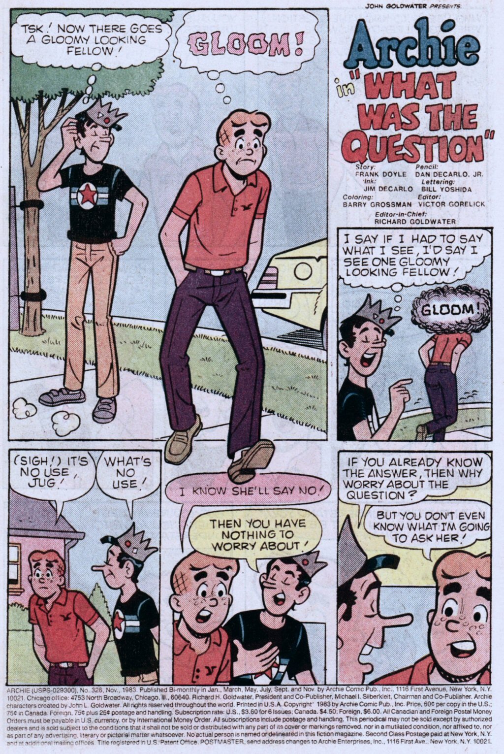 Read online Archie (1960) comic -  Issue #326 - 3