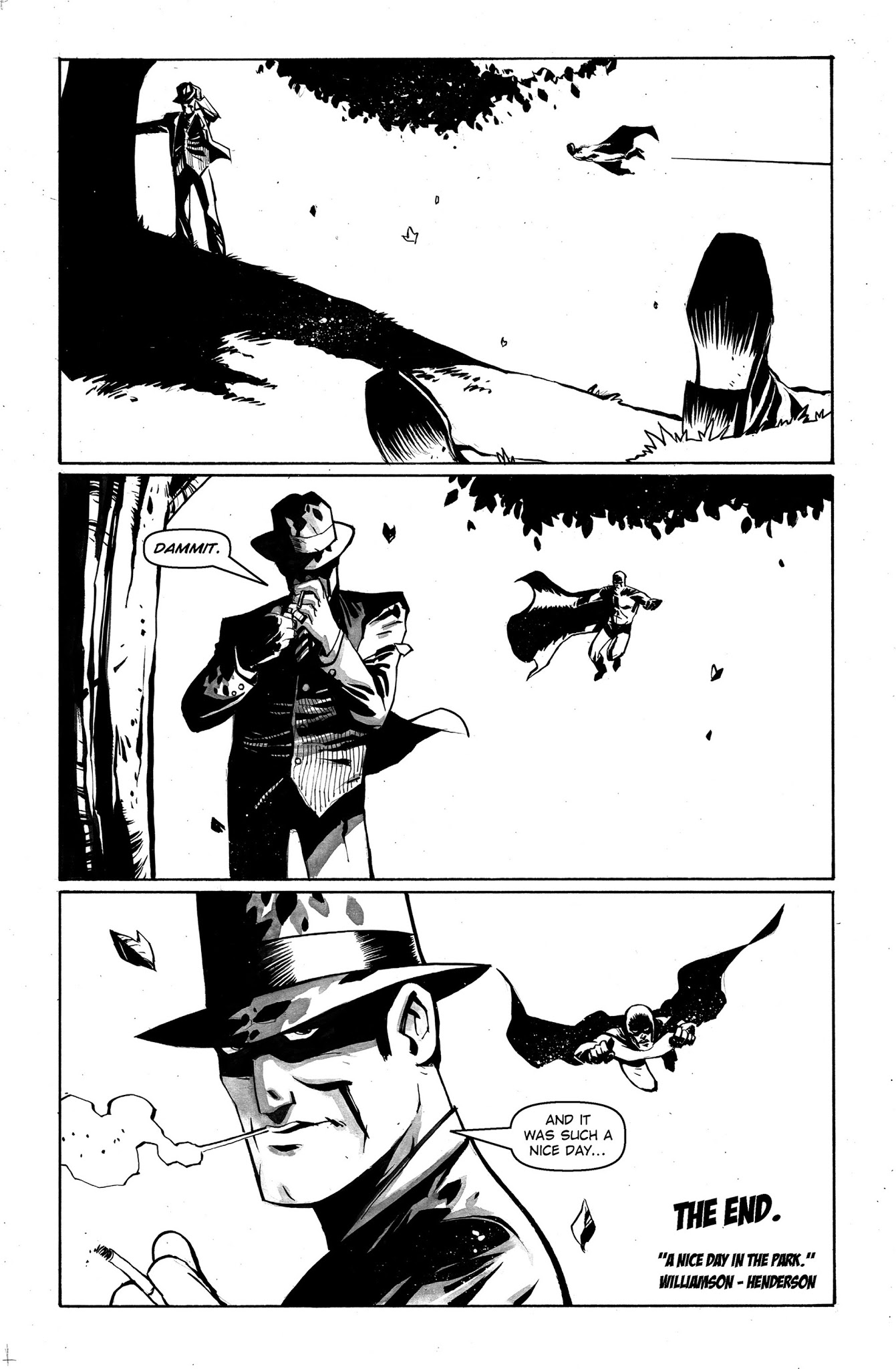 Read online Masks & Mobsters comic -  Issue #7 - 12