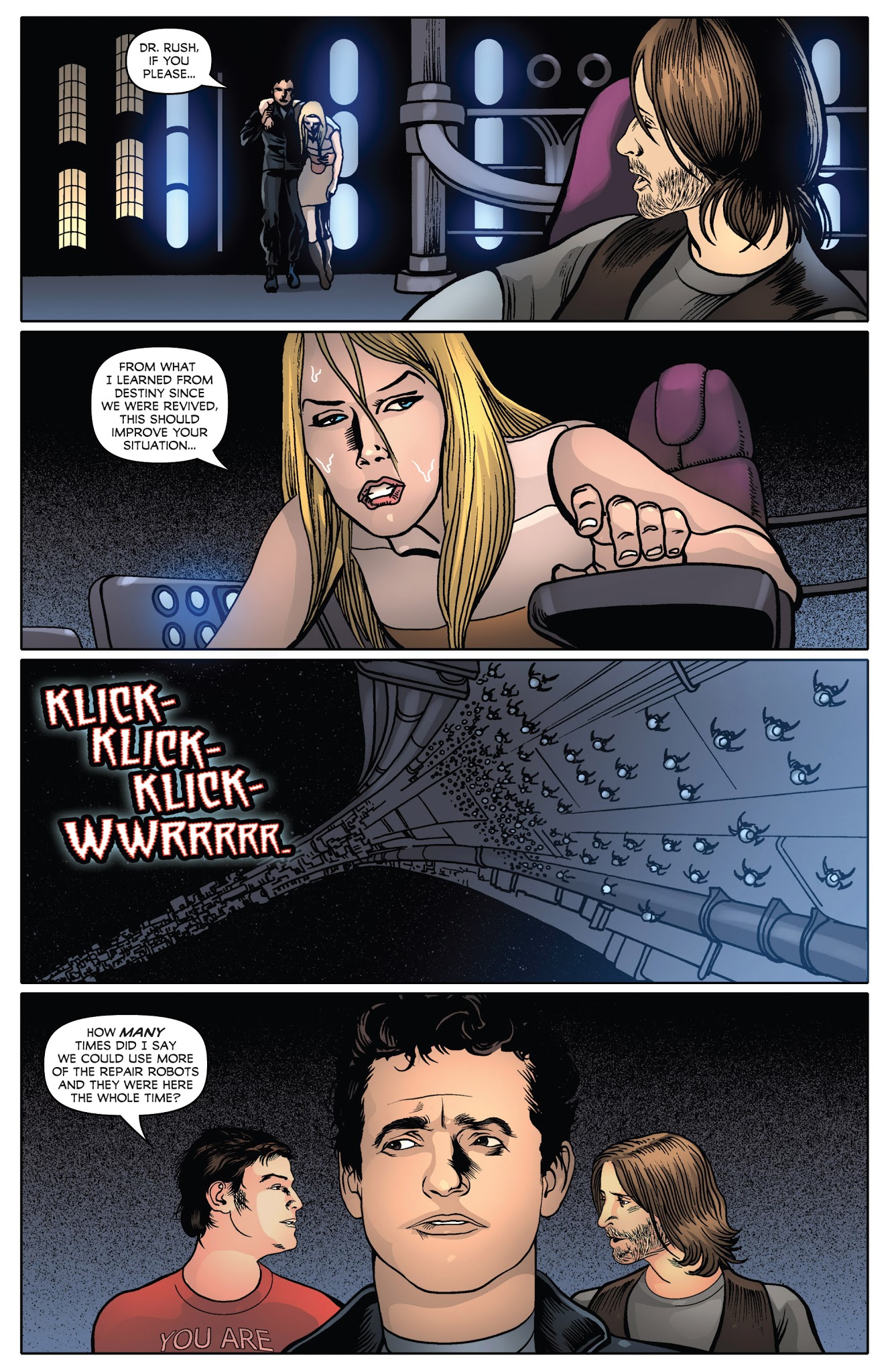 Read online Stargate Universe: Back To Destiny comic -  Issue #3 - 15